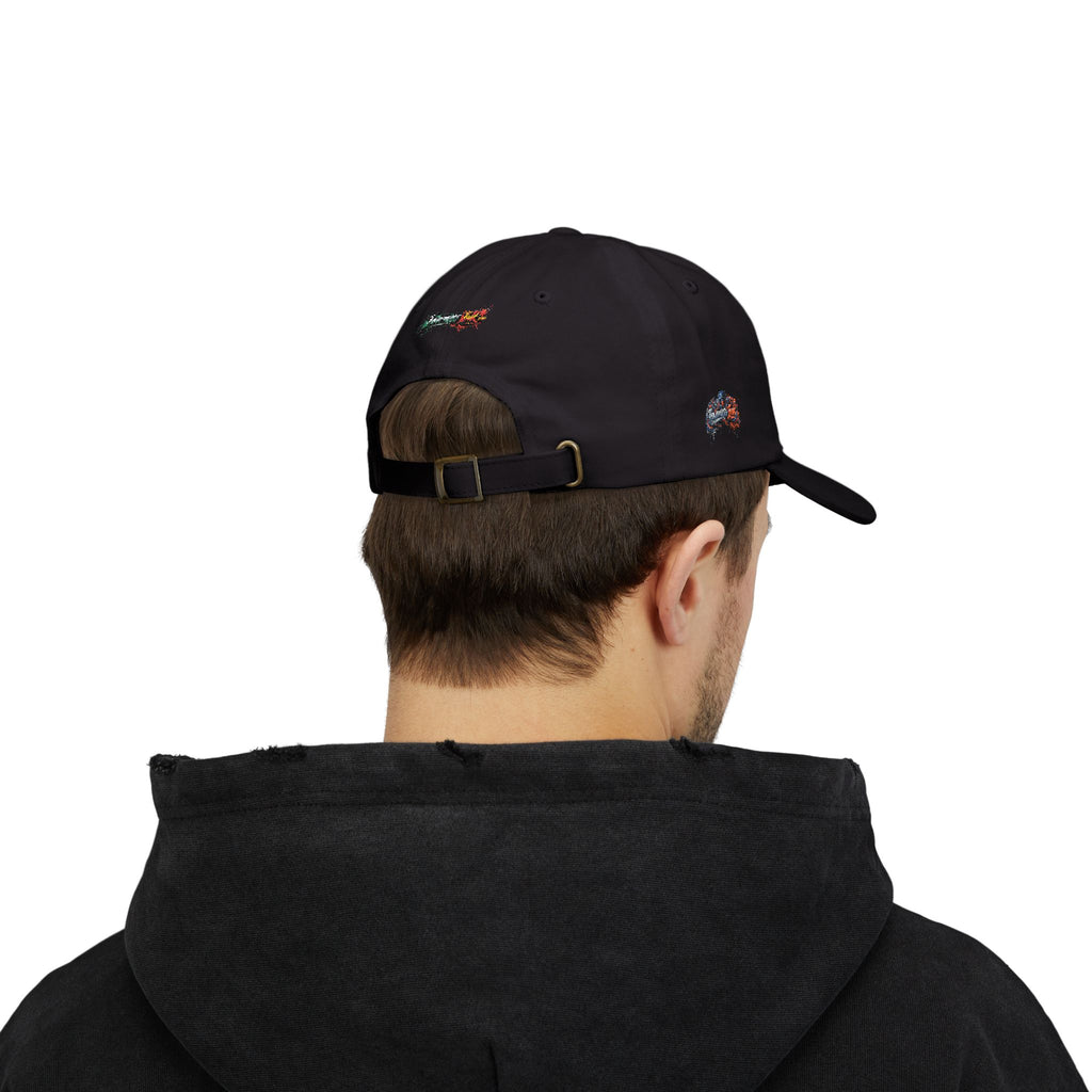 Betta Fish Dad Cap – Embroidered Color Splash Fish Baseball Hat