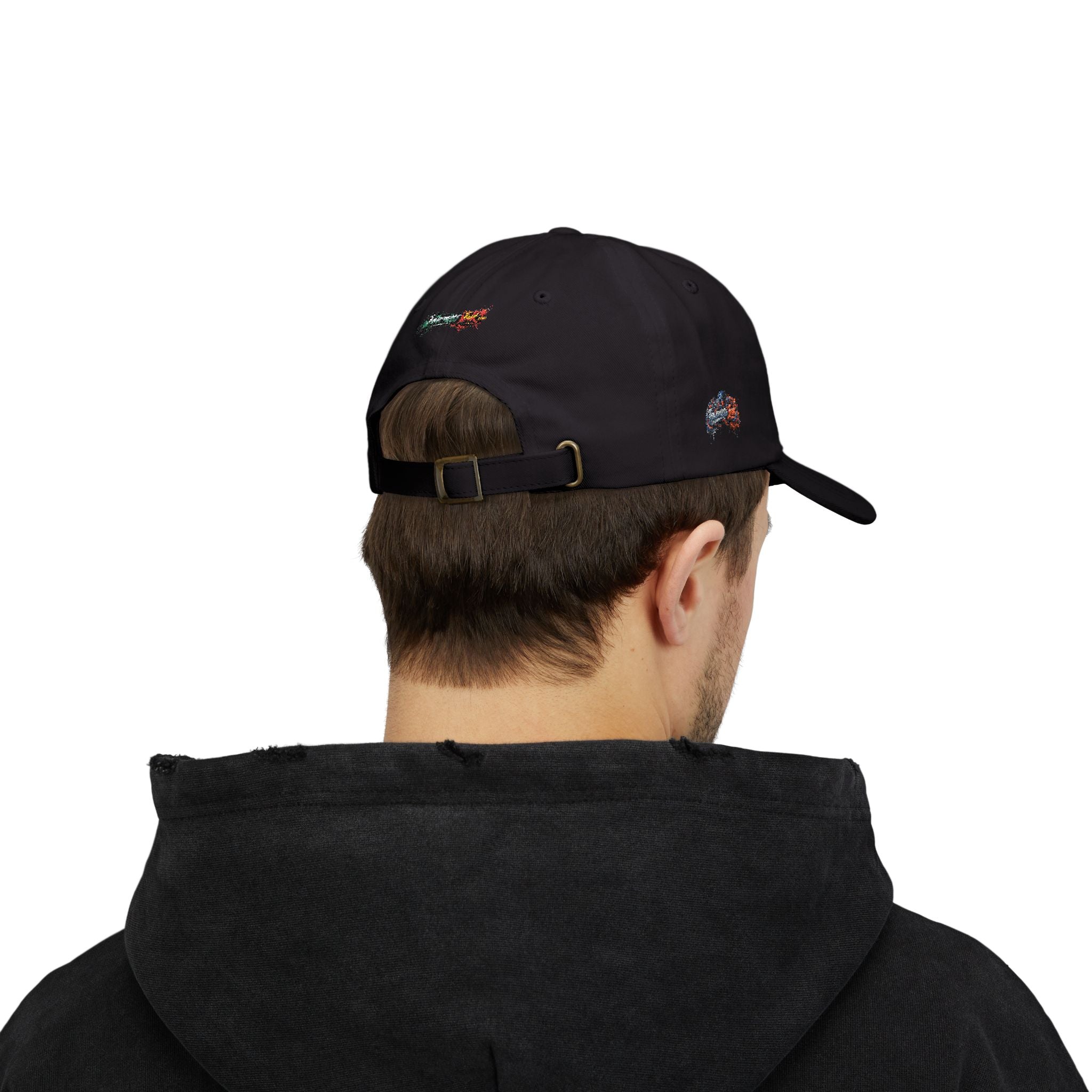 Betta Fish Dad Cap – Embroidered Color Splash Fish Baseball Hat