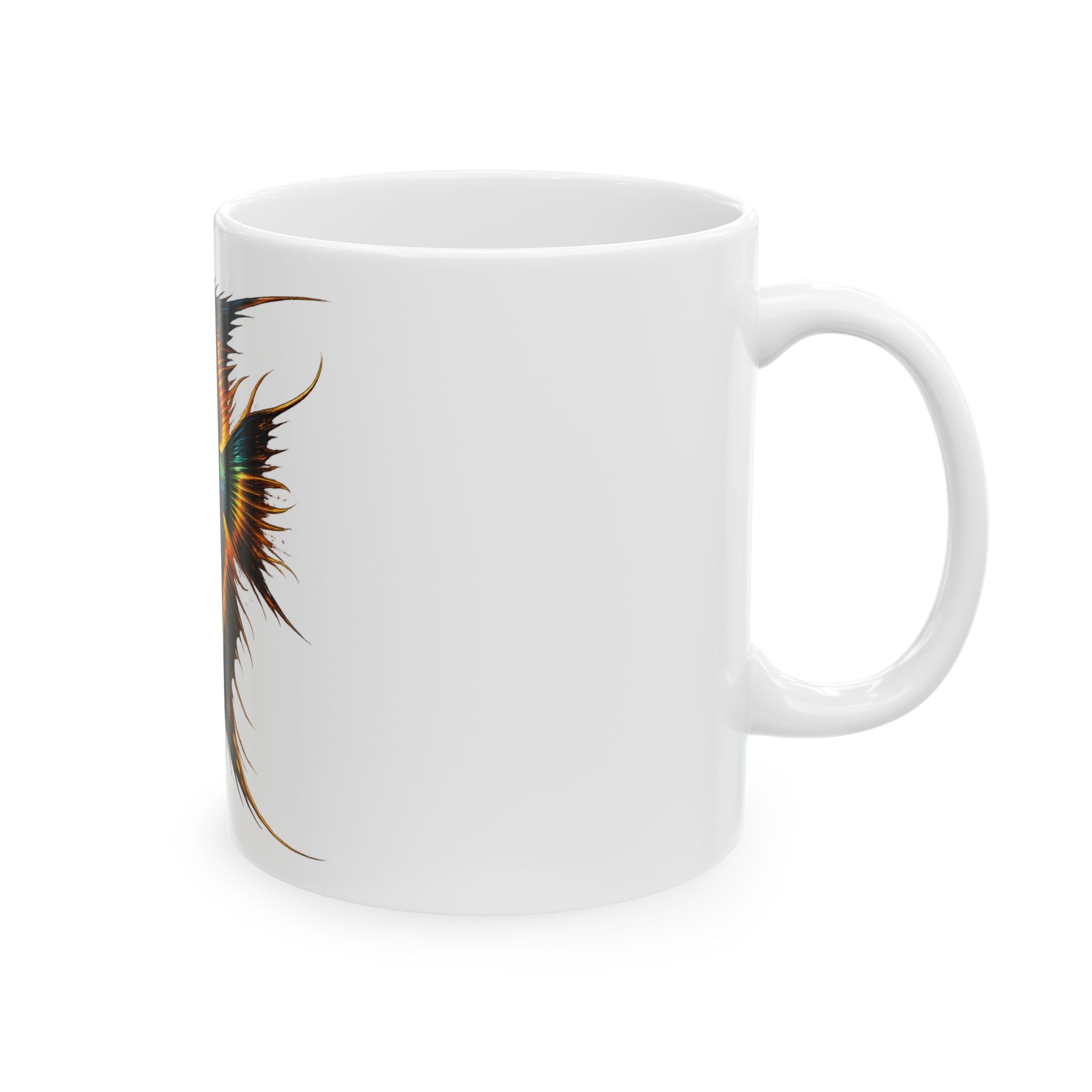 Tropical Angelfish Ceramic Mug – Colorful Aquarium Fish Coffee Cup (11oz, 15oz)