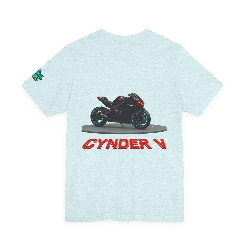 The Eternal Wars Motorcycle Tee — Cynder V Sportbike Graphic Shirt