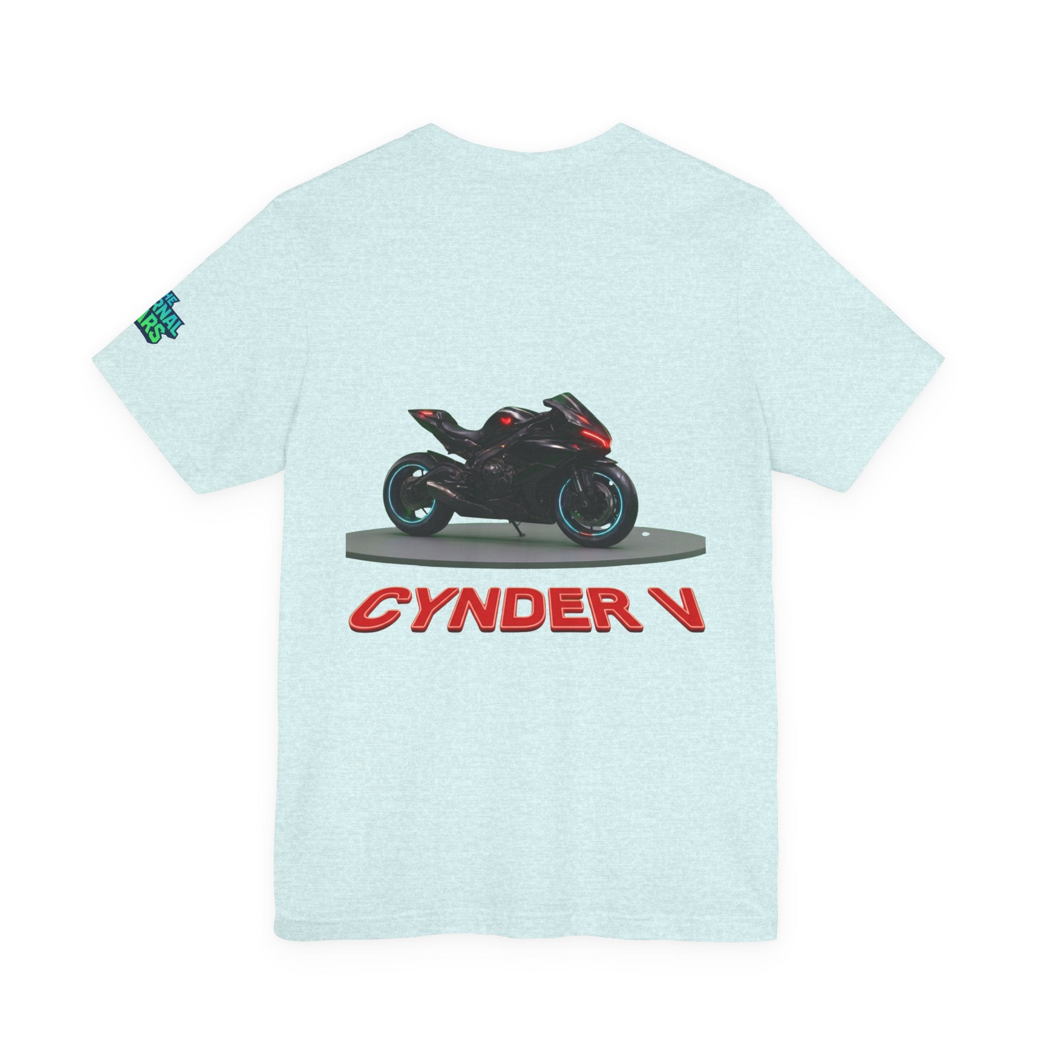 The Eternal Wars Motorcycle Tee — Cynder V Sportbike Graphic Shirt