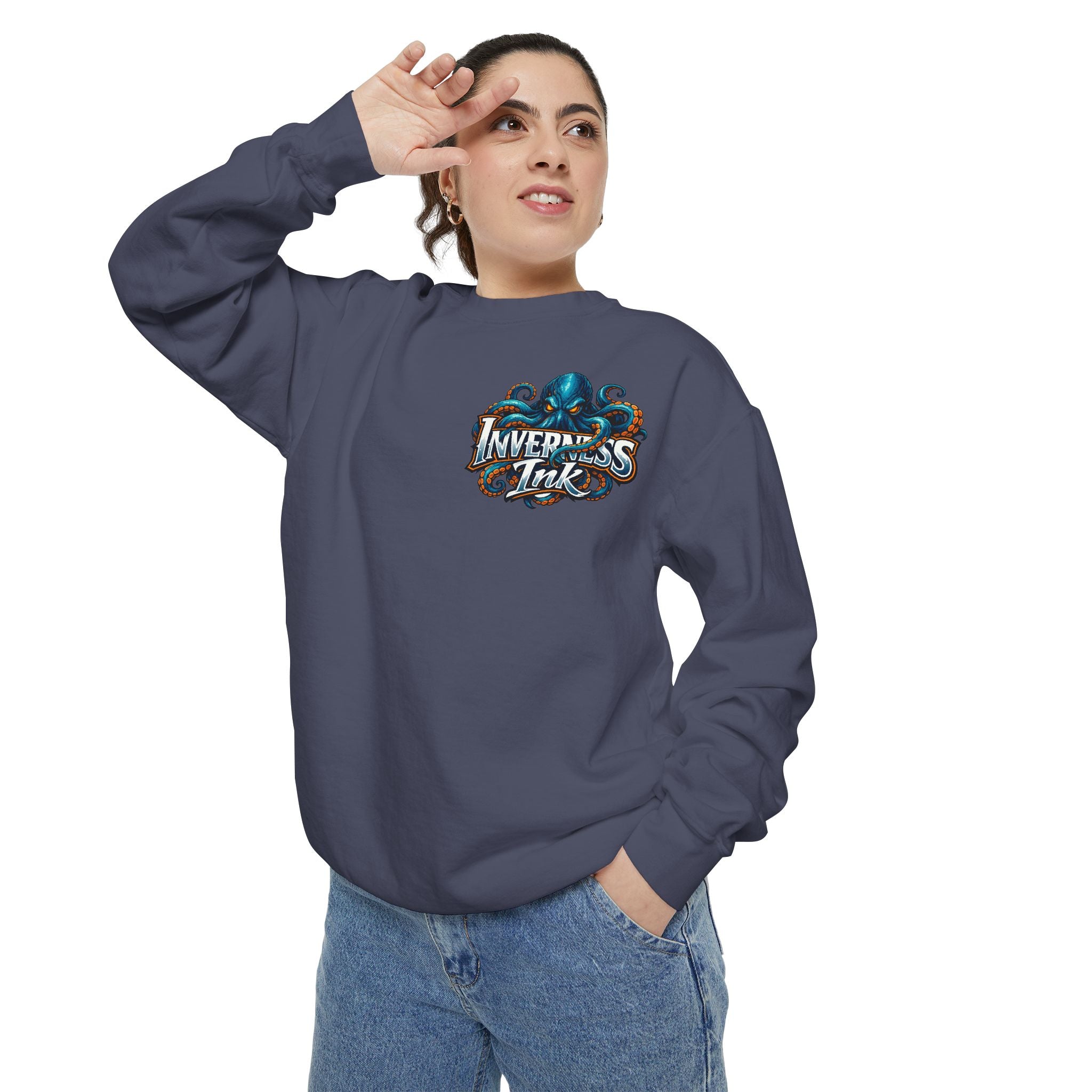 Betta Bliss Sweatshirt — Colorful Betta Fish Graphic Crewneck