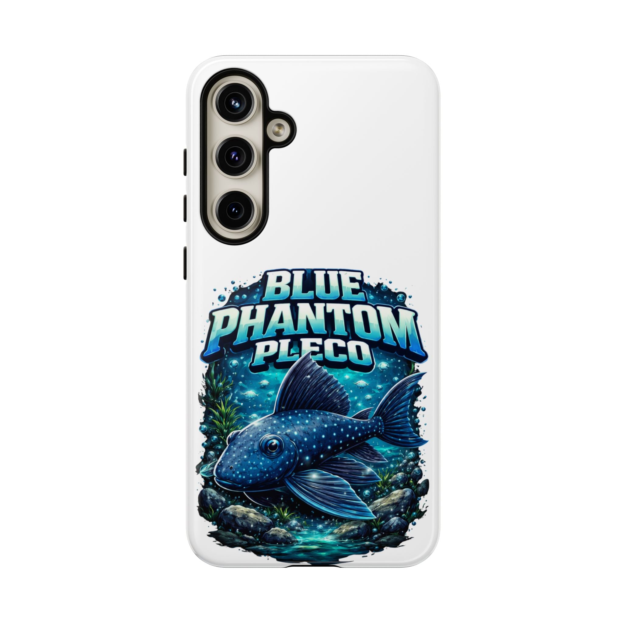 Blue Phantom Pleco Phone Case