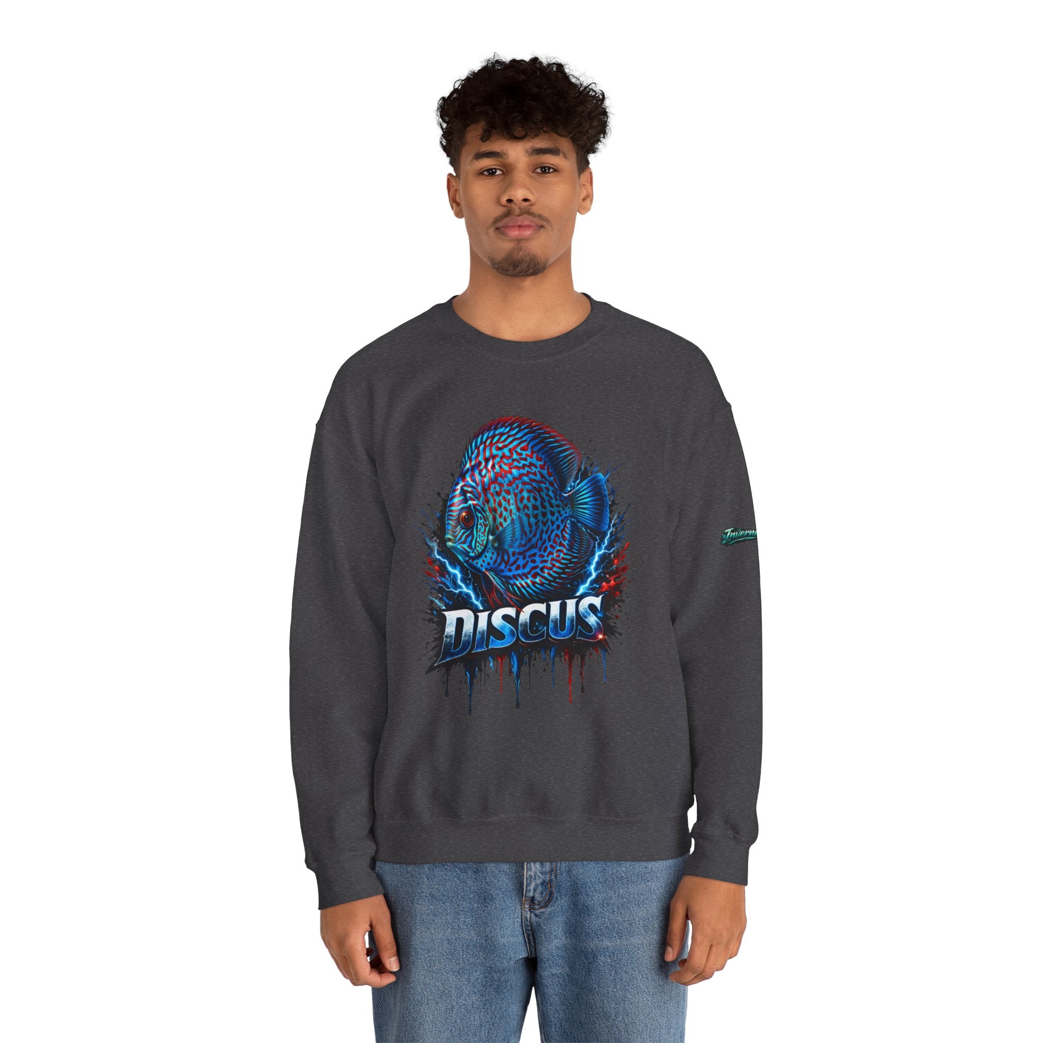 Electric Discus – Heavy Blend "Lightning" Crewneck Sweatshirt