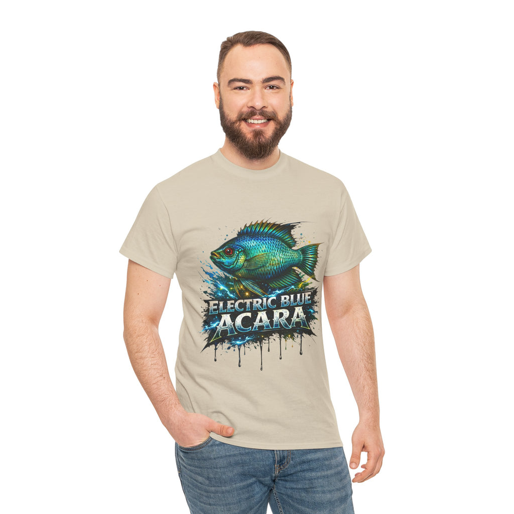 Electric Blue Acara – Premium Graphic Tee