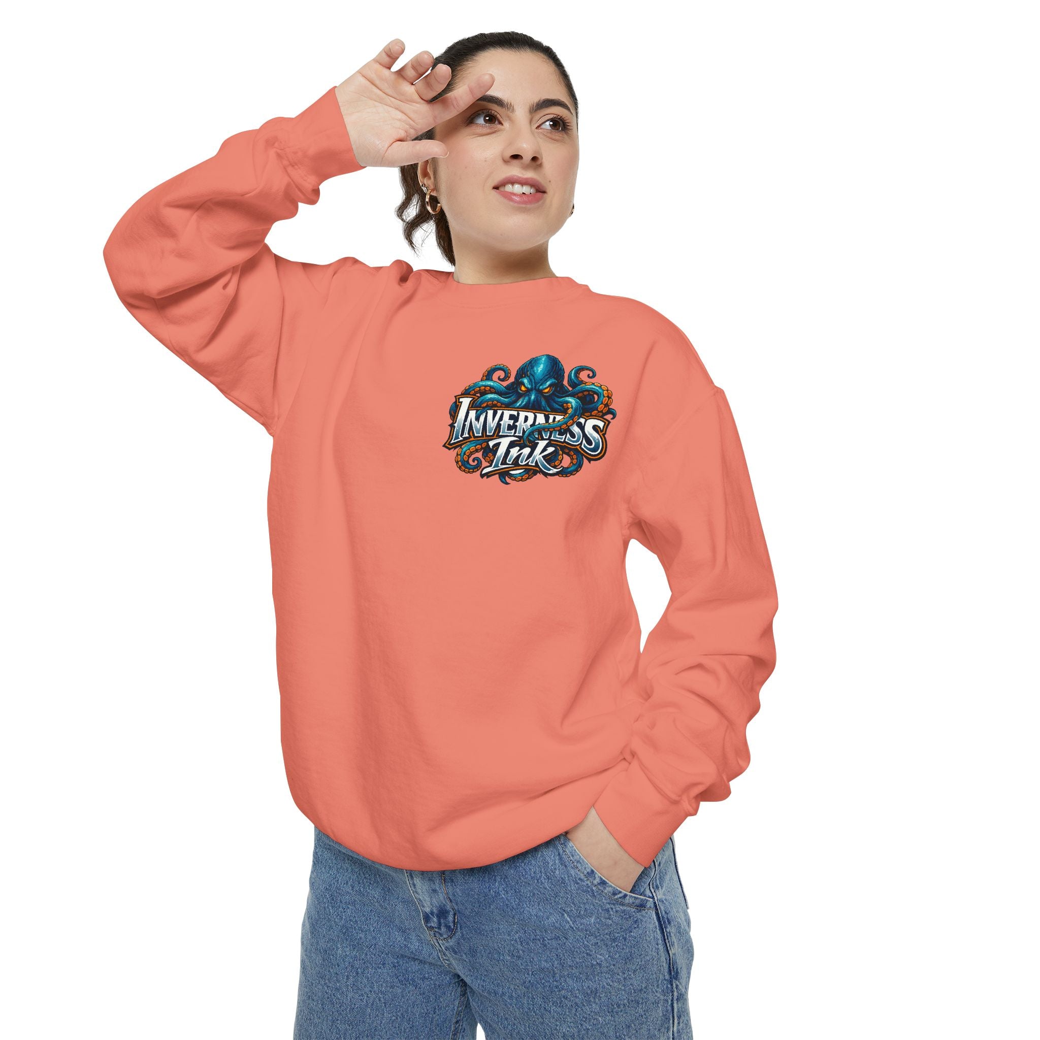 Betta Bliss Sweatshirt — Colorful Betta Fish Graphic Crewneck