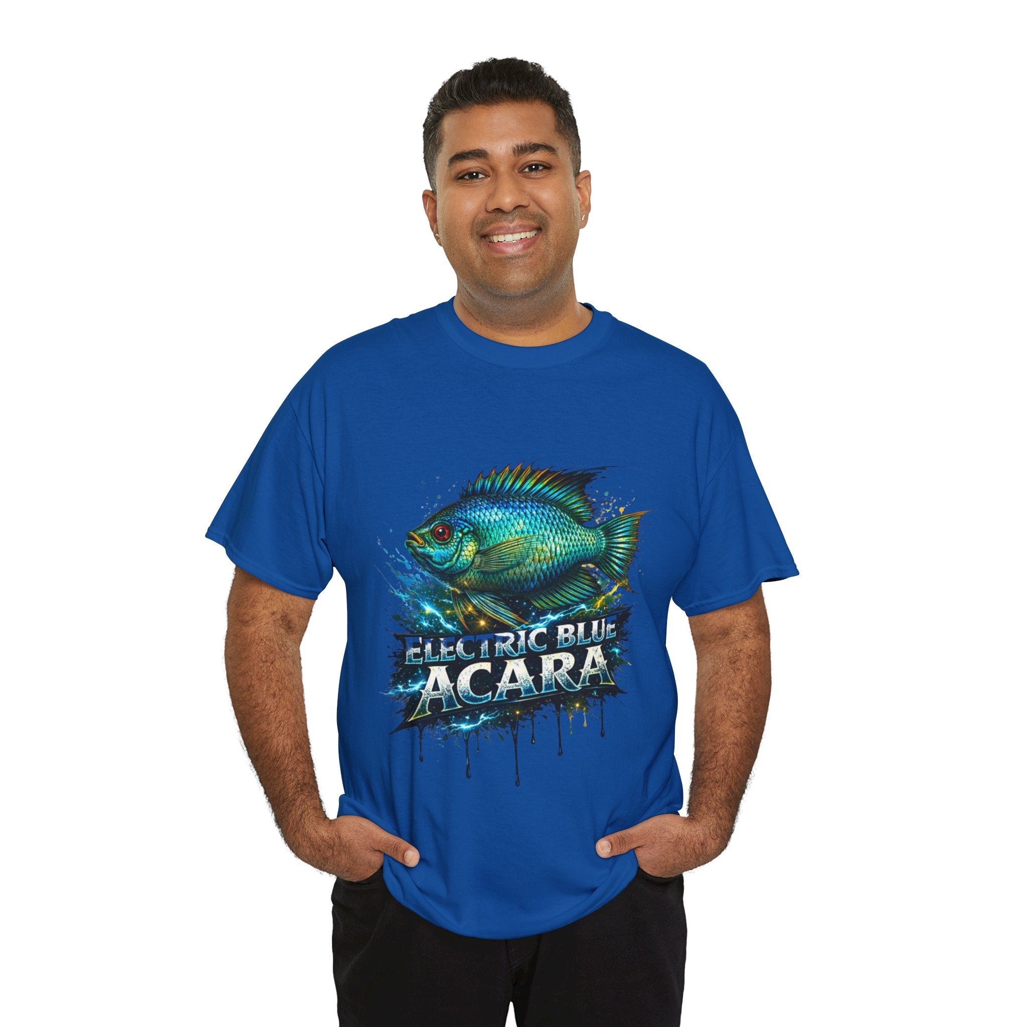 Electric Blue Acara – Premium Graphic Tee