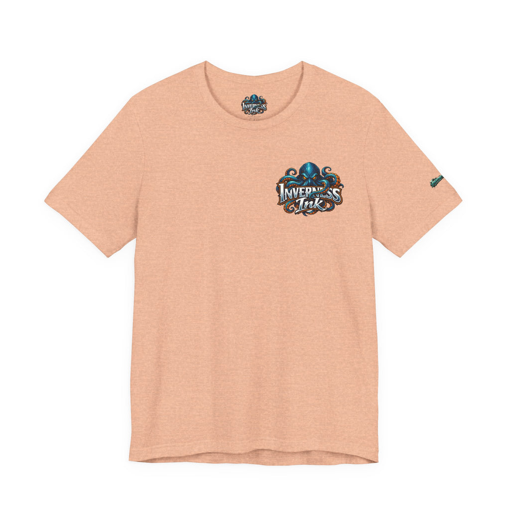 Betta Fish Graphic Tee — Vibrant Blue & Pink Aquatic Art T‑Shirt
