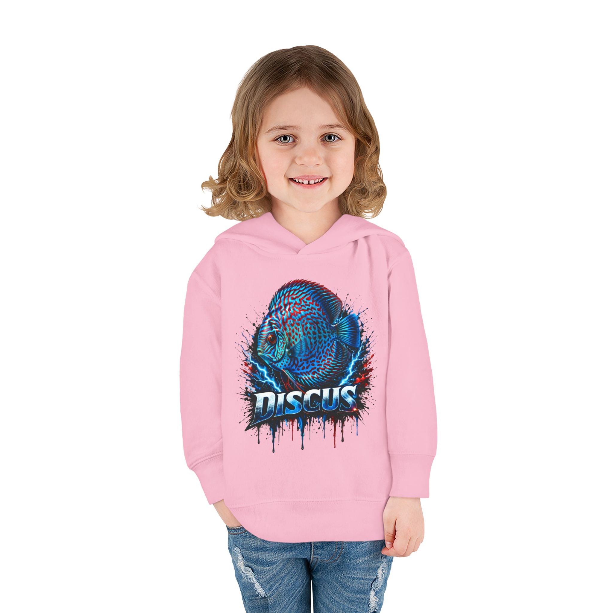Electric Discus – Toddler Premium "Lightning" Fleece Hoodie