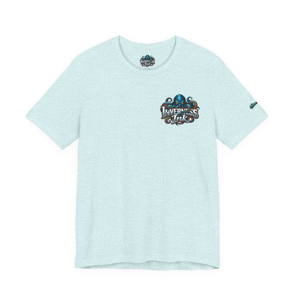 Betta Fish Graphic Tee — Vibrant Blue & Pink Aquatic Art T‑Shirt