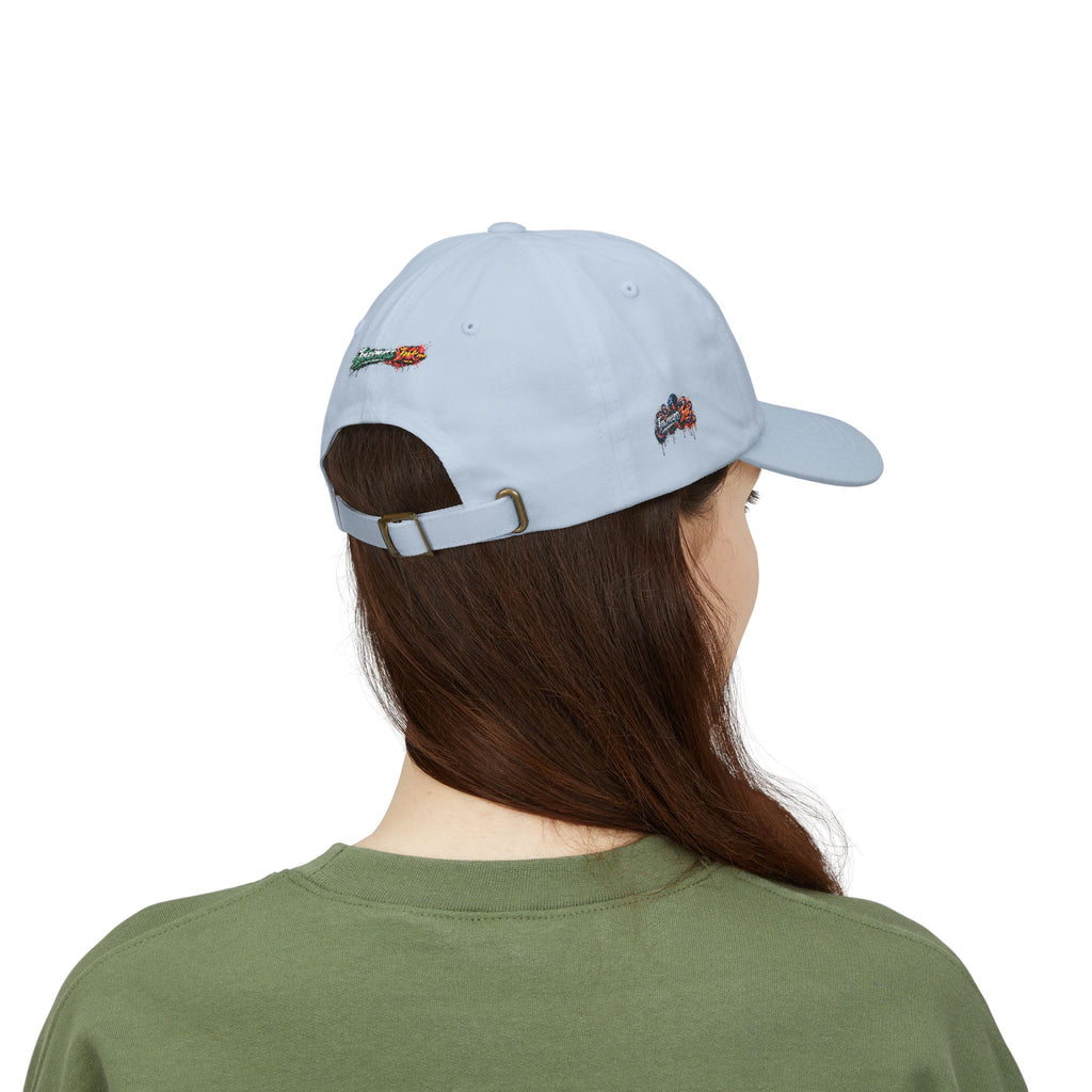 Betta Fish Dad Cap – Embroidered Color Splash Fish Baseball Hat