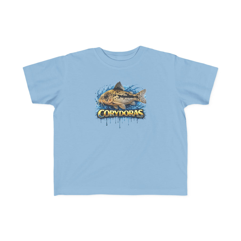 Toddler Tee — 'Corydoras' Aquarium Fish Graphic