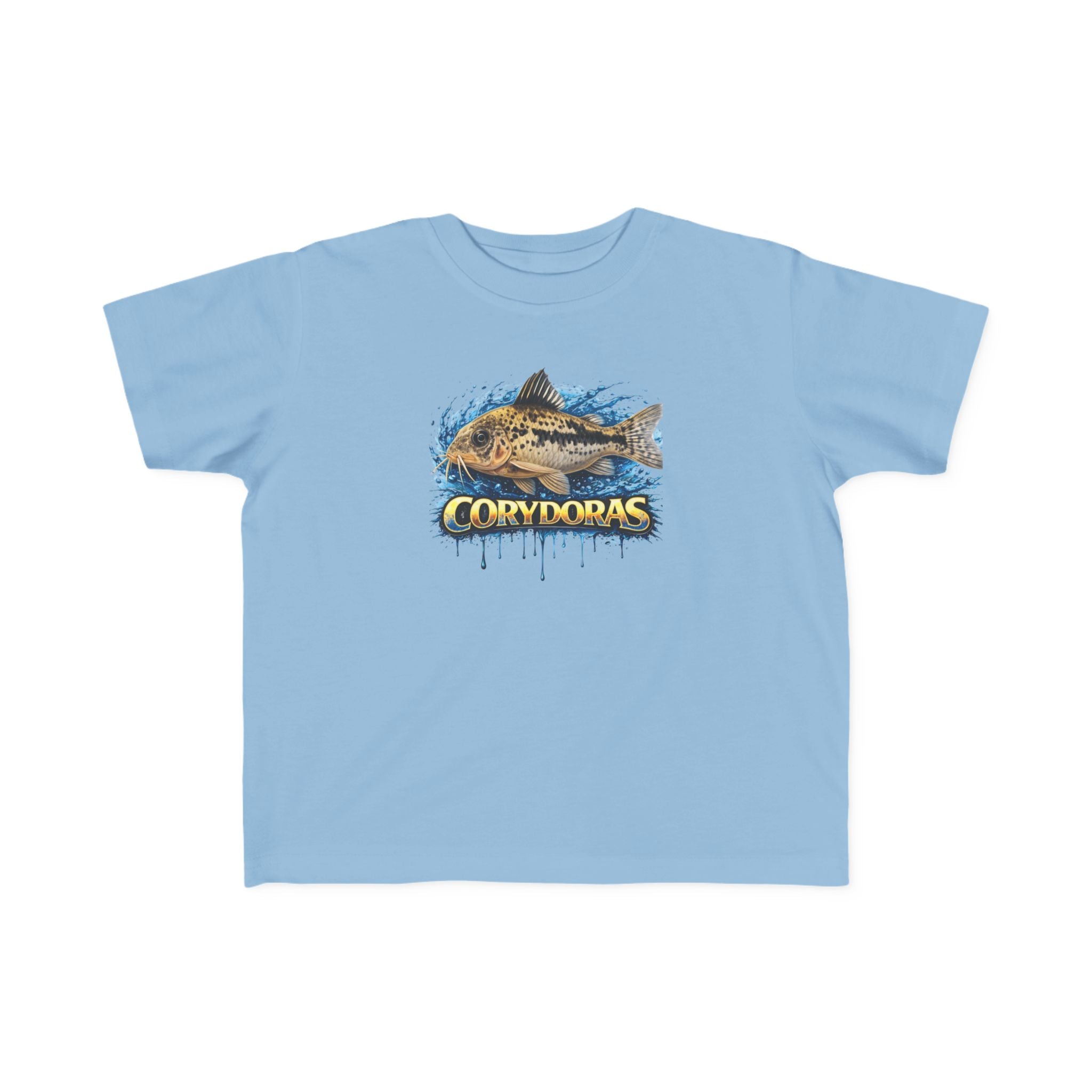 Toddler Tee — 'Corydoras' Aquarium Fish Graphic