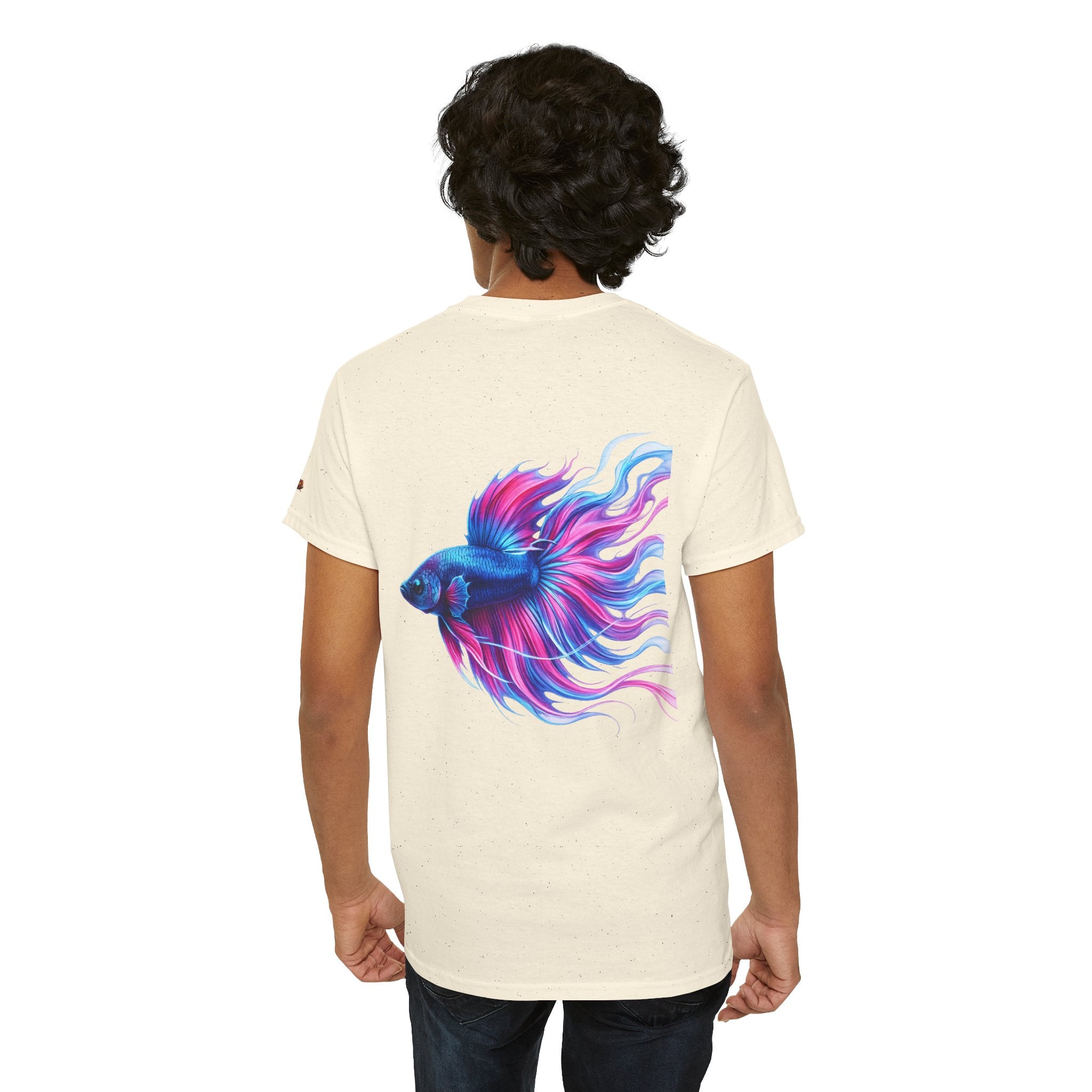 Electric Paint Betta — Classic Heavy Cotton Tee