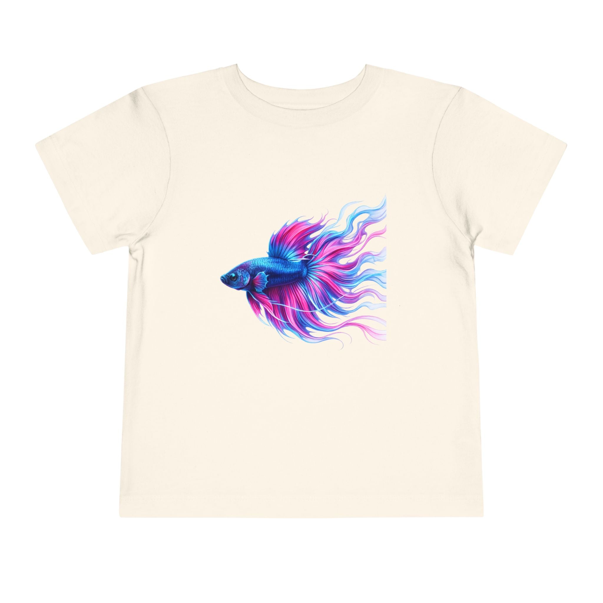 Toddler Tee — Colorful Betta Fish Graphic Kids Shirt