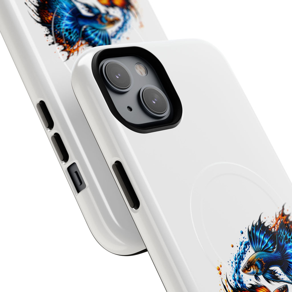 Fire & Ice Guppy – "Neon Flare" Magnetic Impact Case