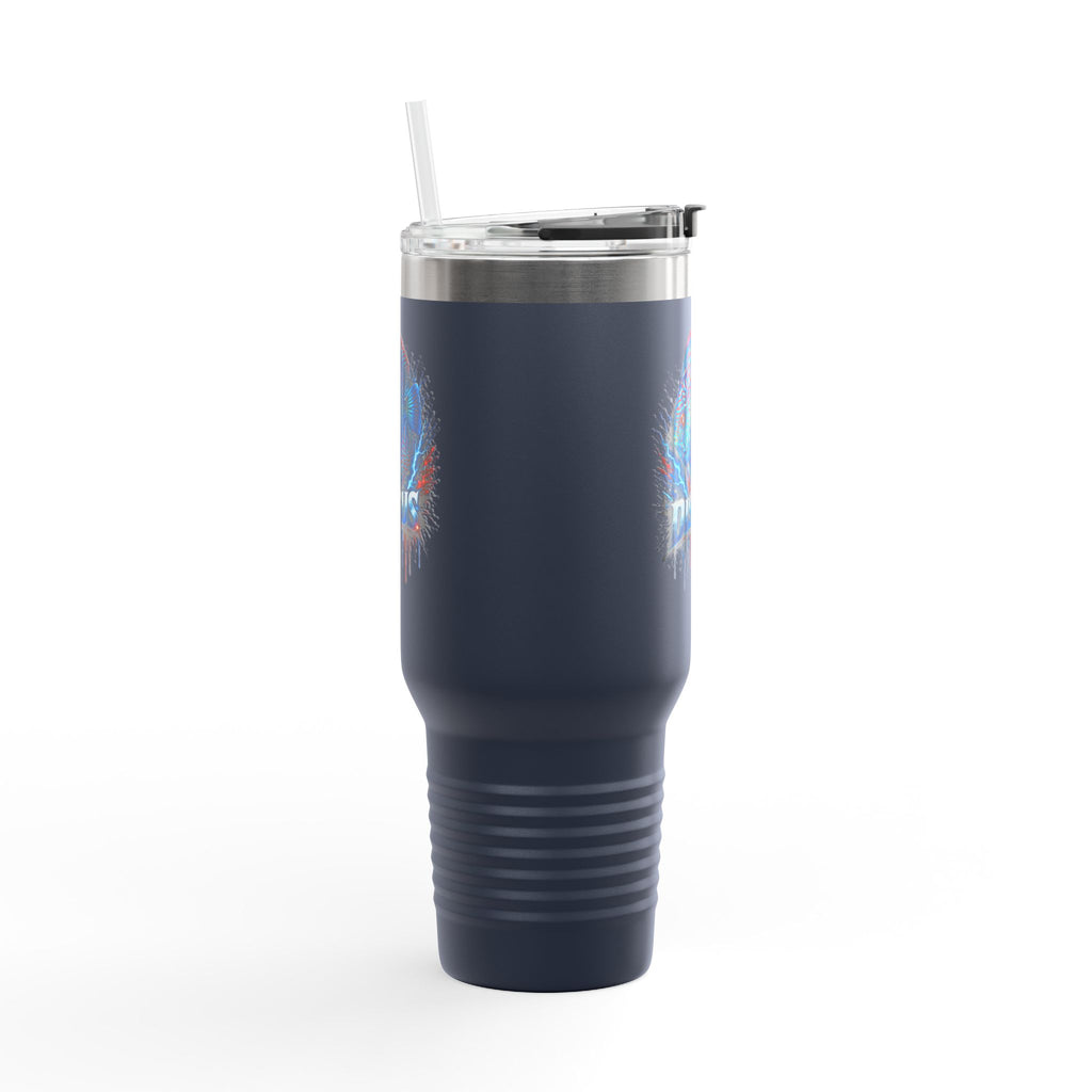 Electric Discus – 40oz Premium Insulated Travel Mug