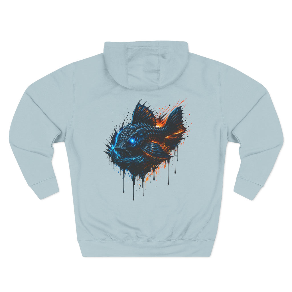L-185 Xingu Spiny Monster Pleco — Urban Mural Hoodie