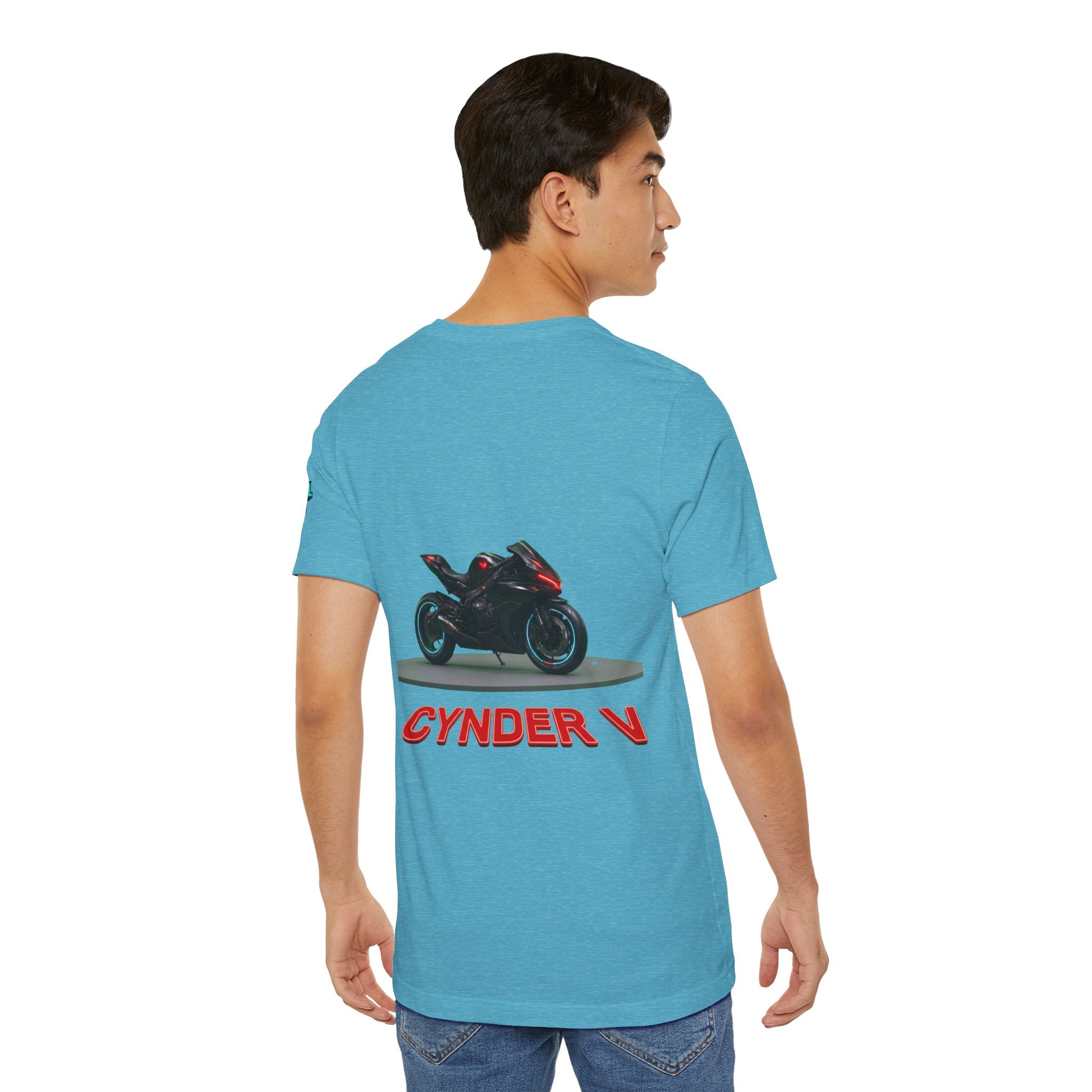 The Eternal Wars Motorcycle Tee — Cynder V Sportbike Graphic Shirt