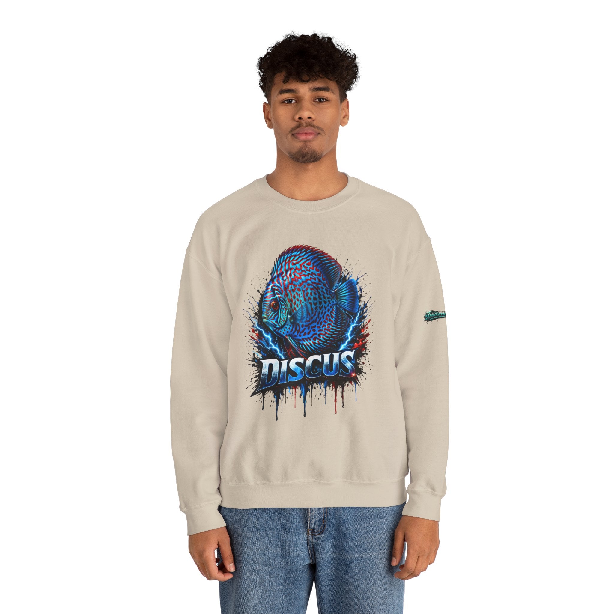 Electric Discus – Heavy Blend "Lightning" Crewneck Sweatshirt