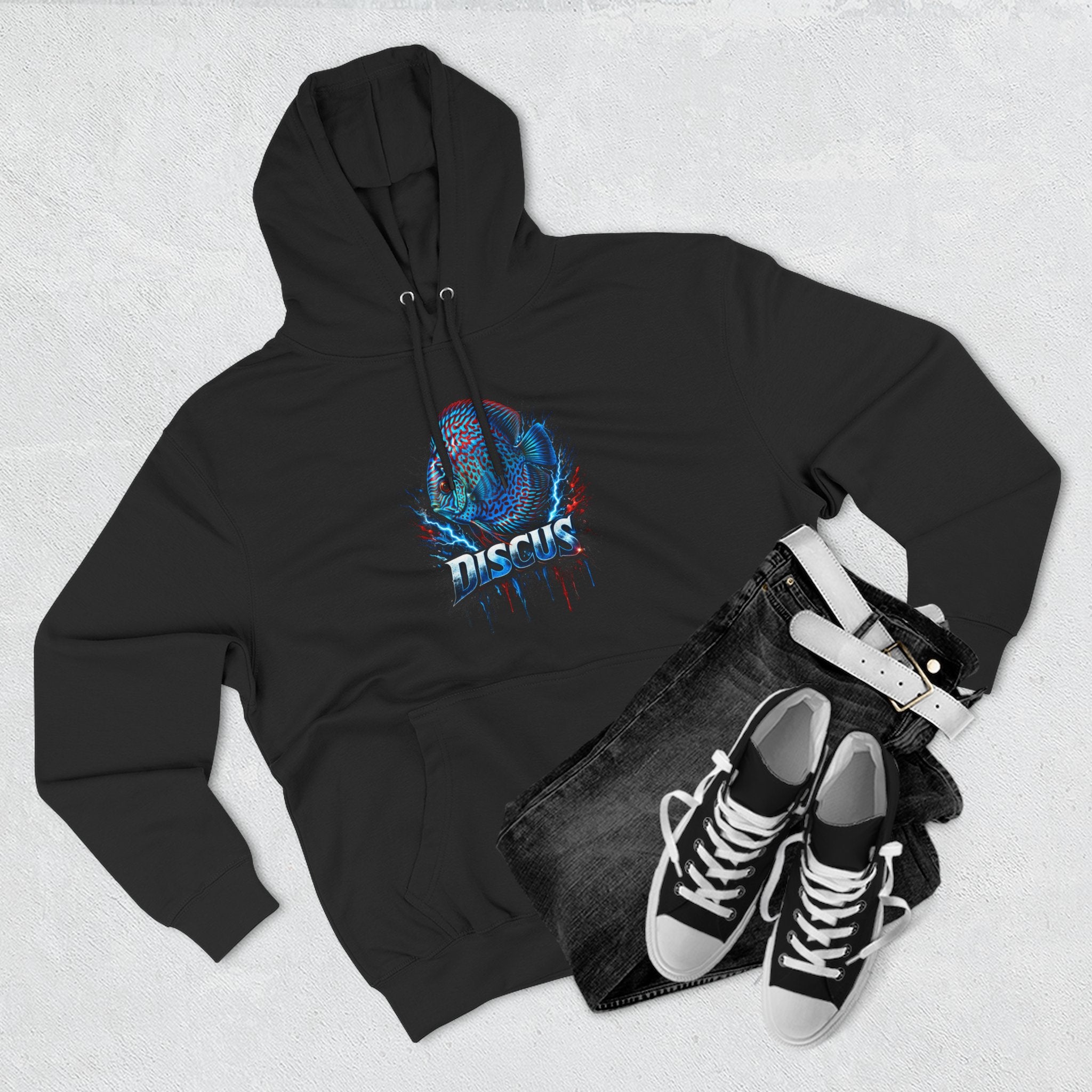 Electric Discus – Premium "Lightning" Lane Seven Hoodie