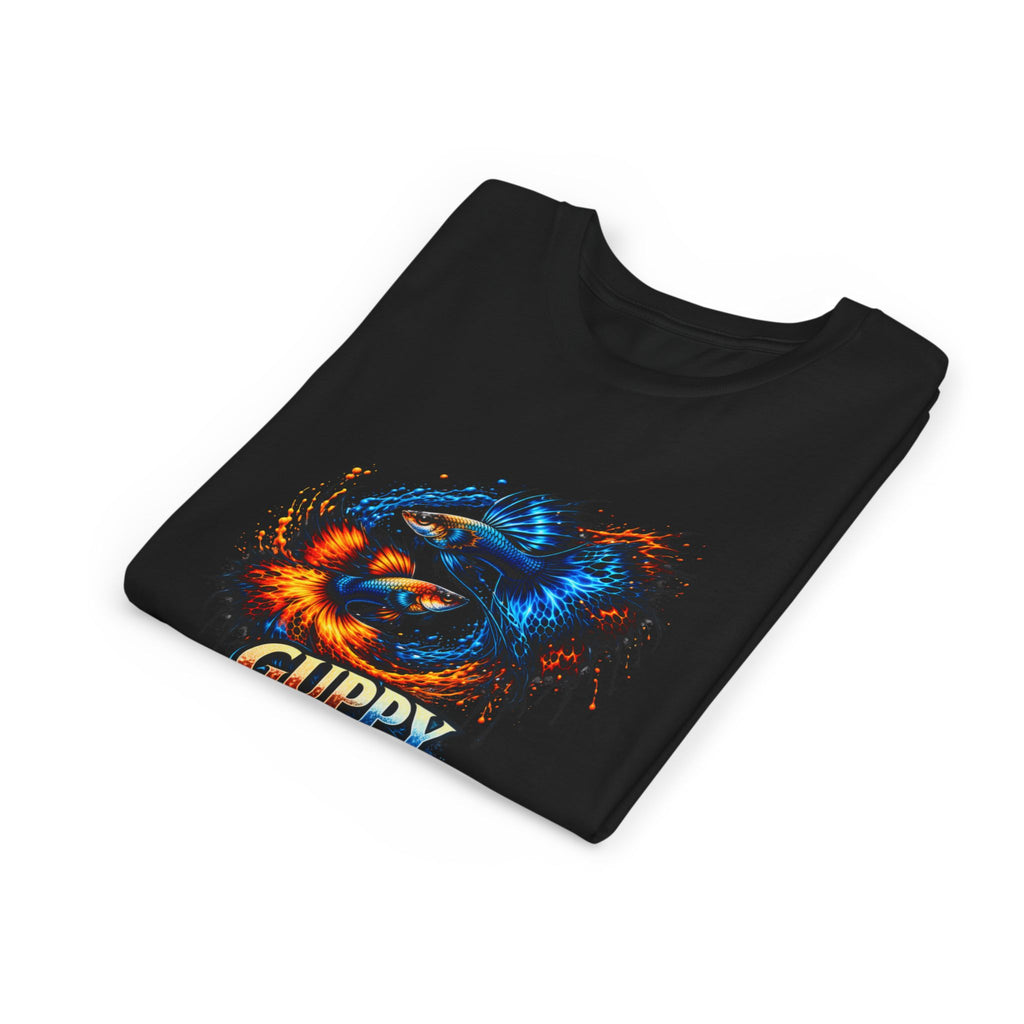 Fire & Ice Guppy – Youth "Neon Flare" Premium Tee