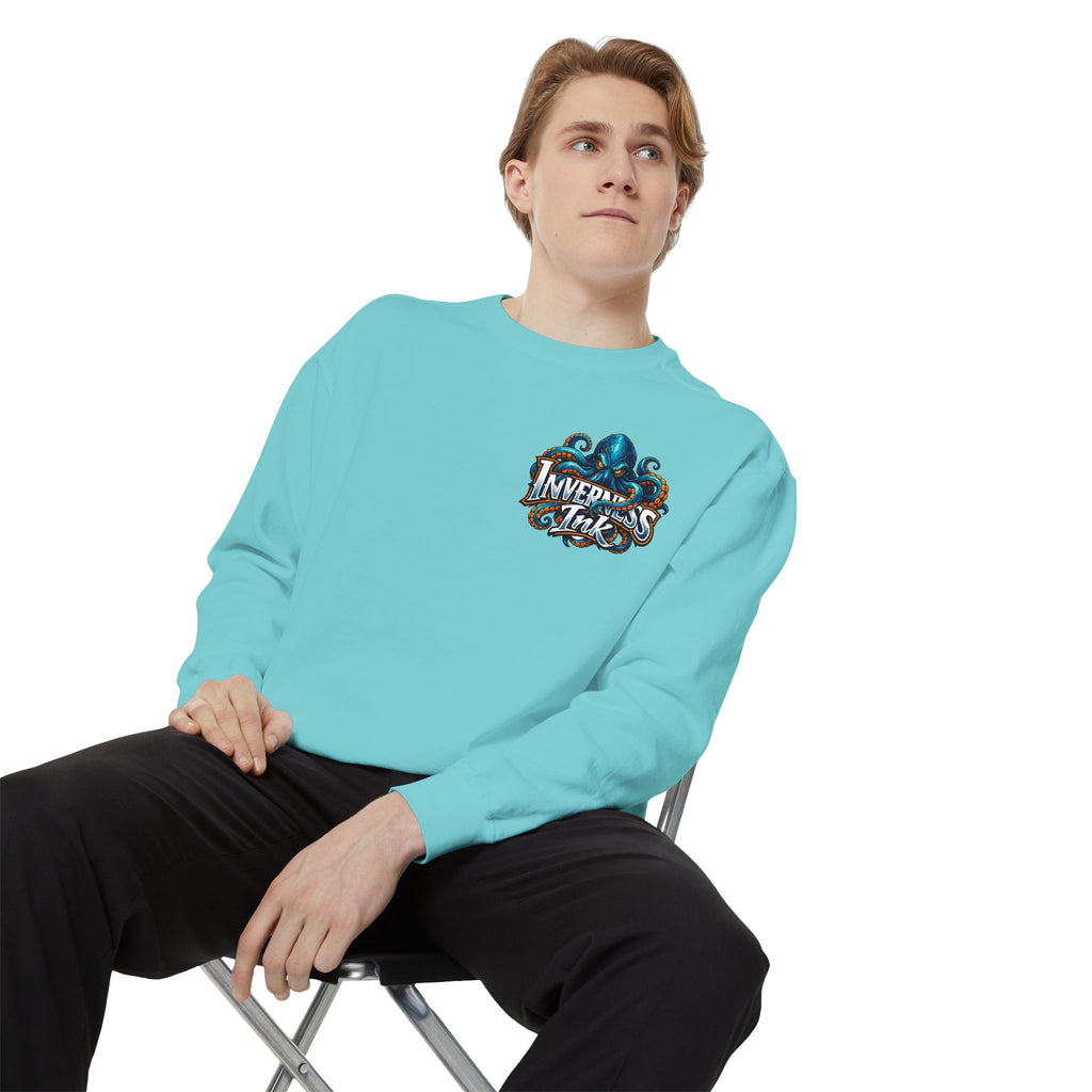 Betta Bliss Sweatshirt — Colorful Betta Fish Graphic Crewneck