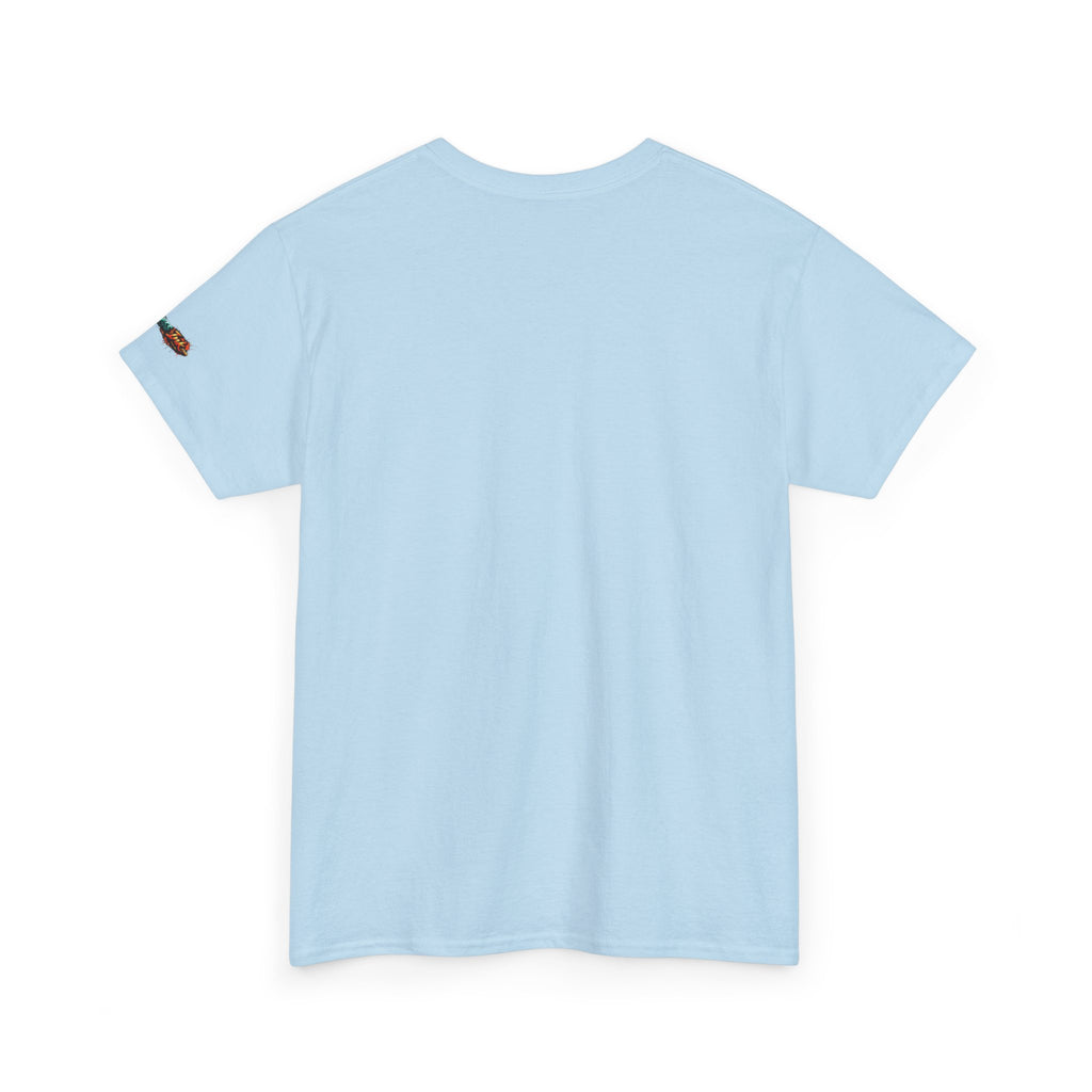 Angelfish Graphic Tee — Blue Tropical Fish Shirt