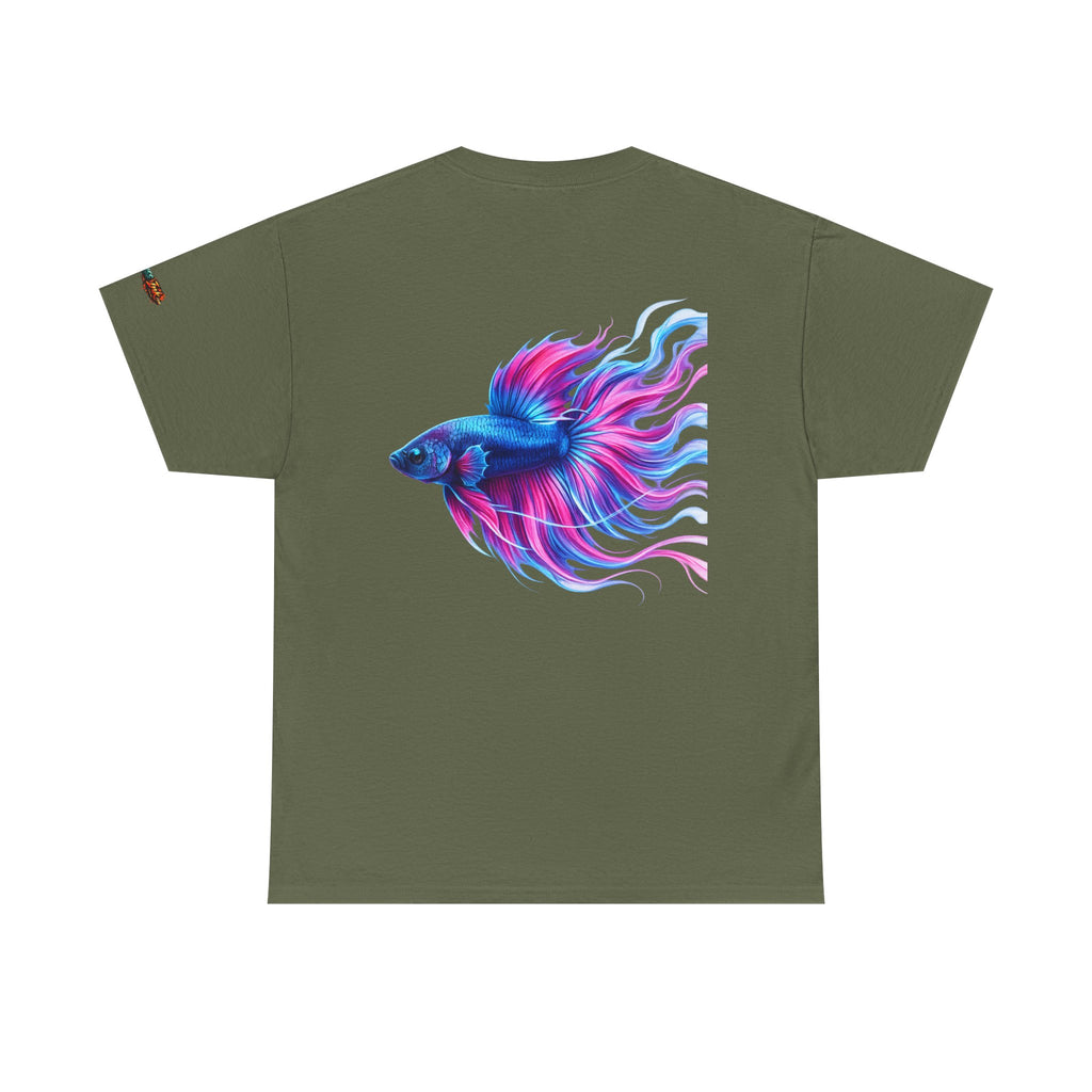 Electric Paint Betta — Classic Heavy Cotton Tee