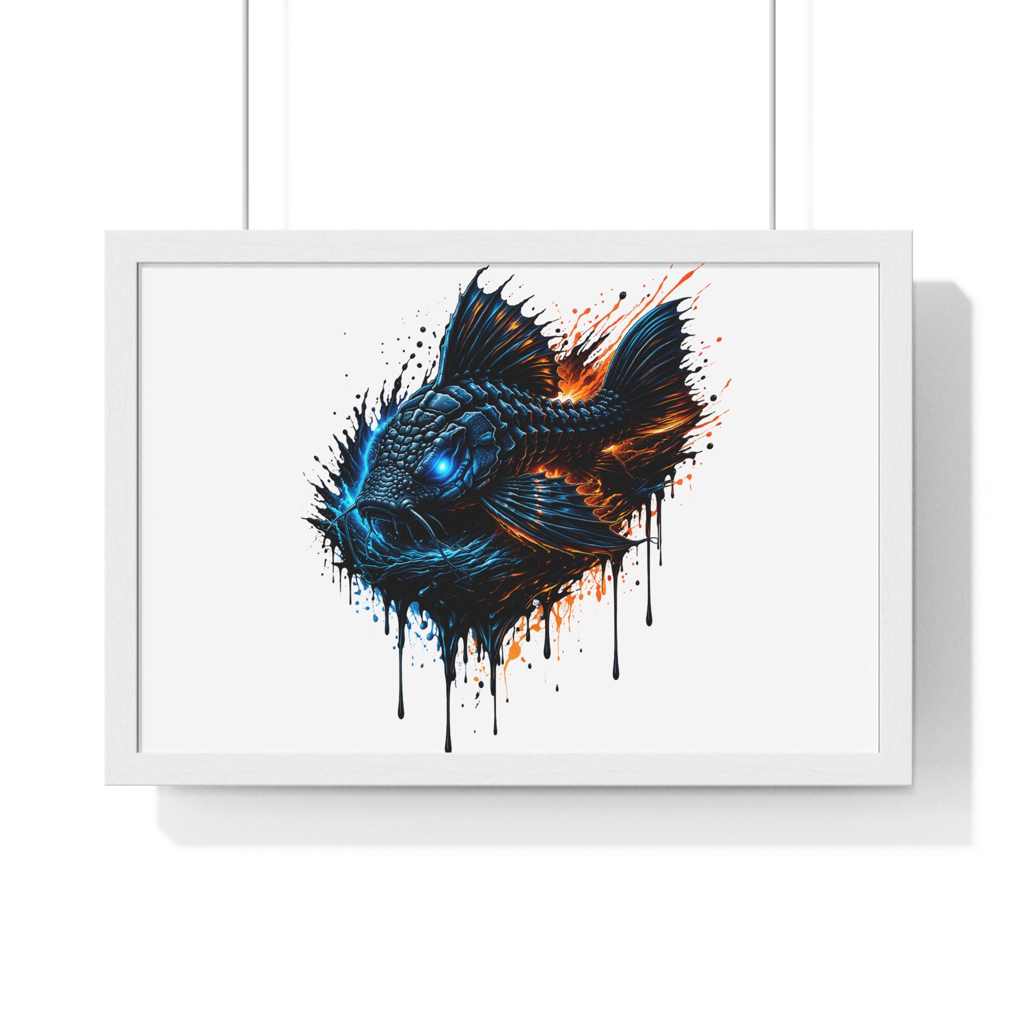 Armored Pleco L-185– Premium Wood-Framed Poster