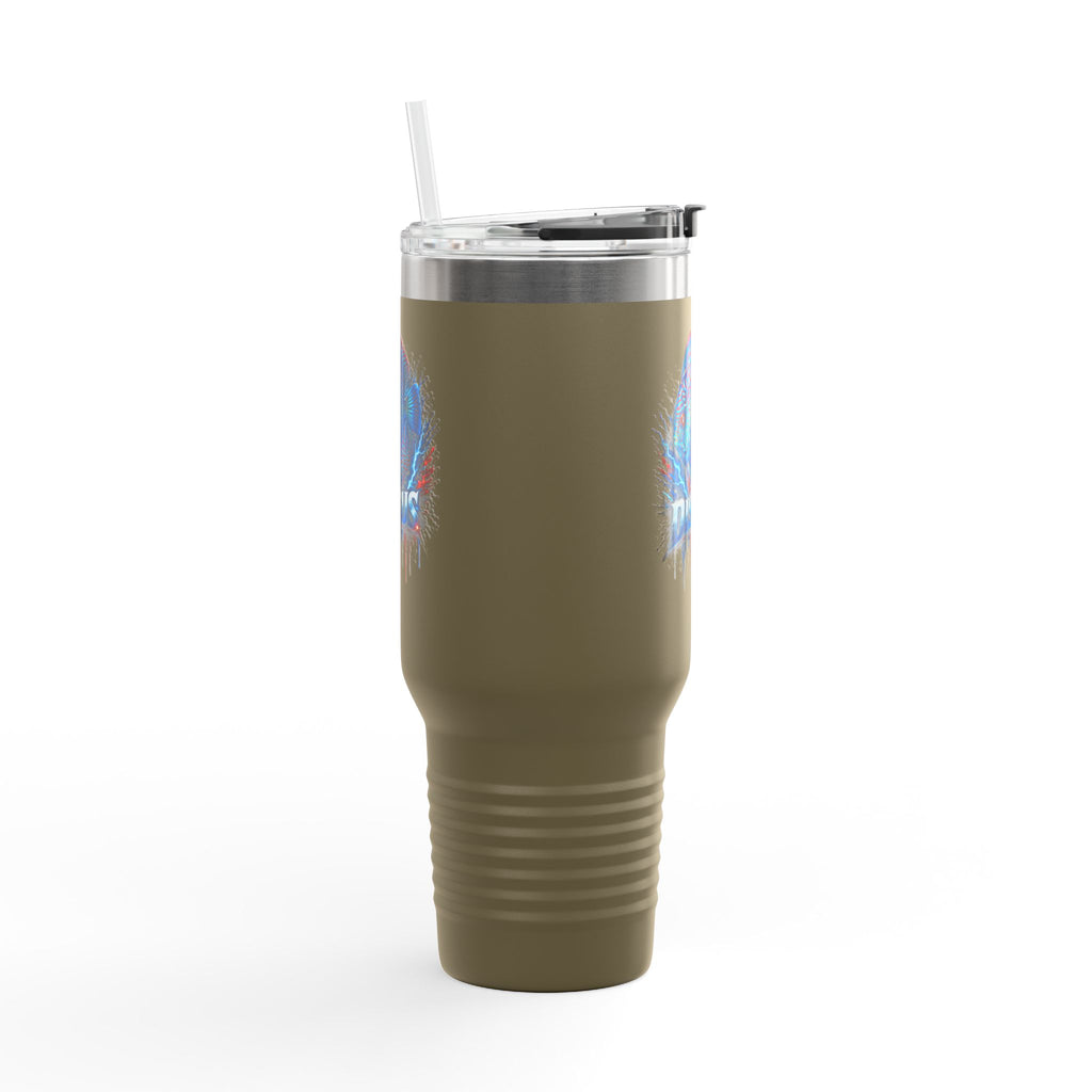 Electric Discus – 40oz Premium Insulated Travel Mug