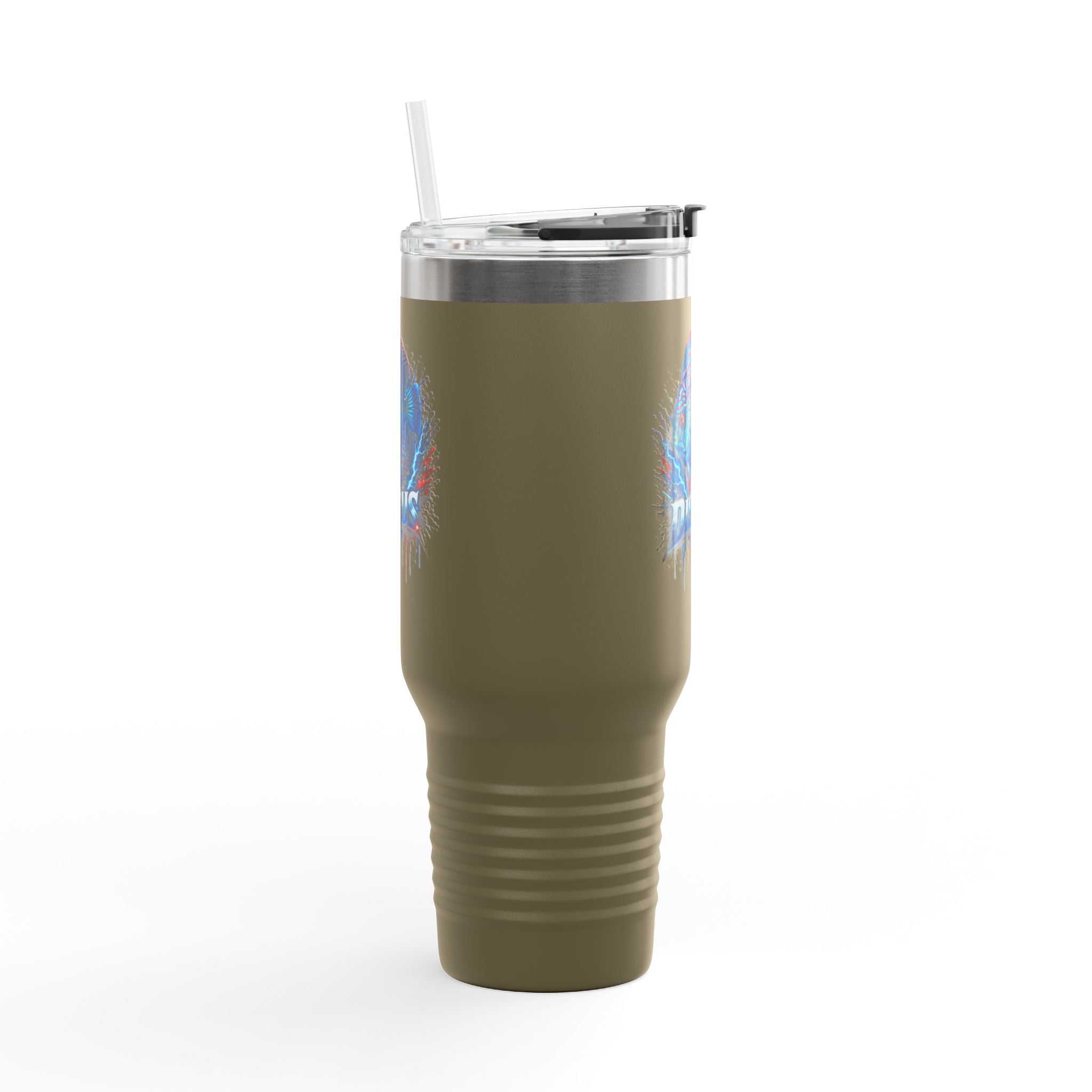 Electric Discus – 40oz Premium Insulated Travel Mug