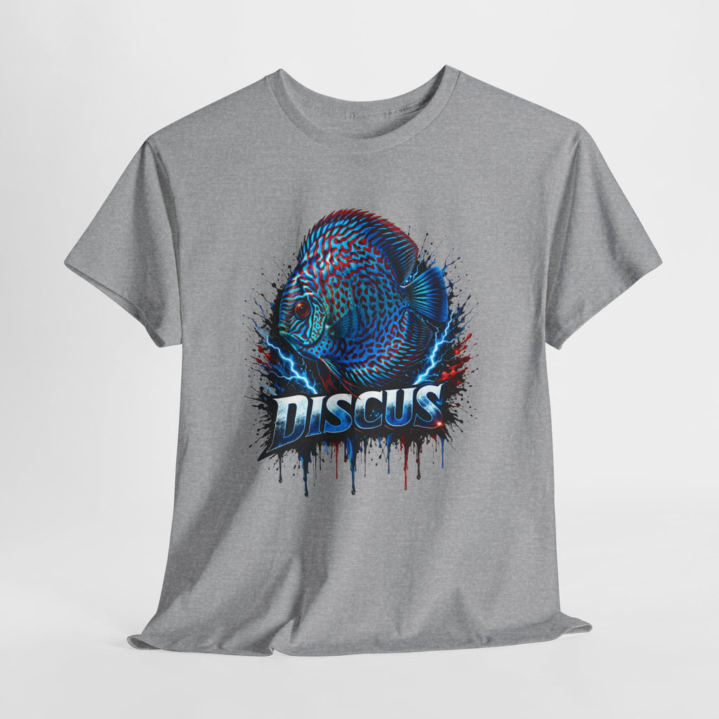 Discus Fish Graphic Tee - Vibrant Aquarium Fish Shirt