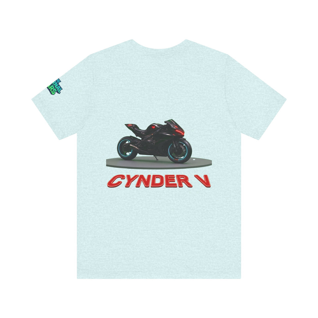 The Eternal Wars Motorcycle Tee — Cynder V Sportbike Graphic Shirt
