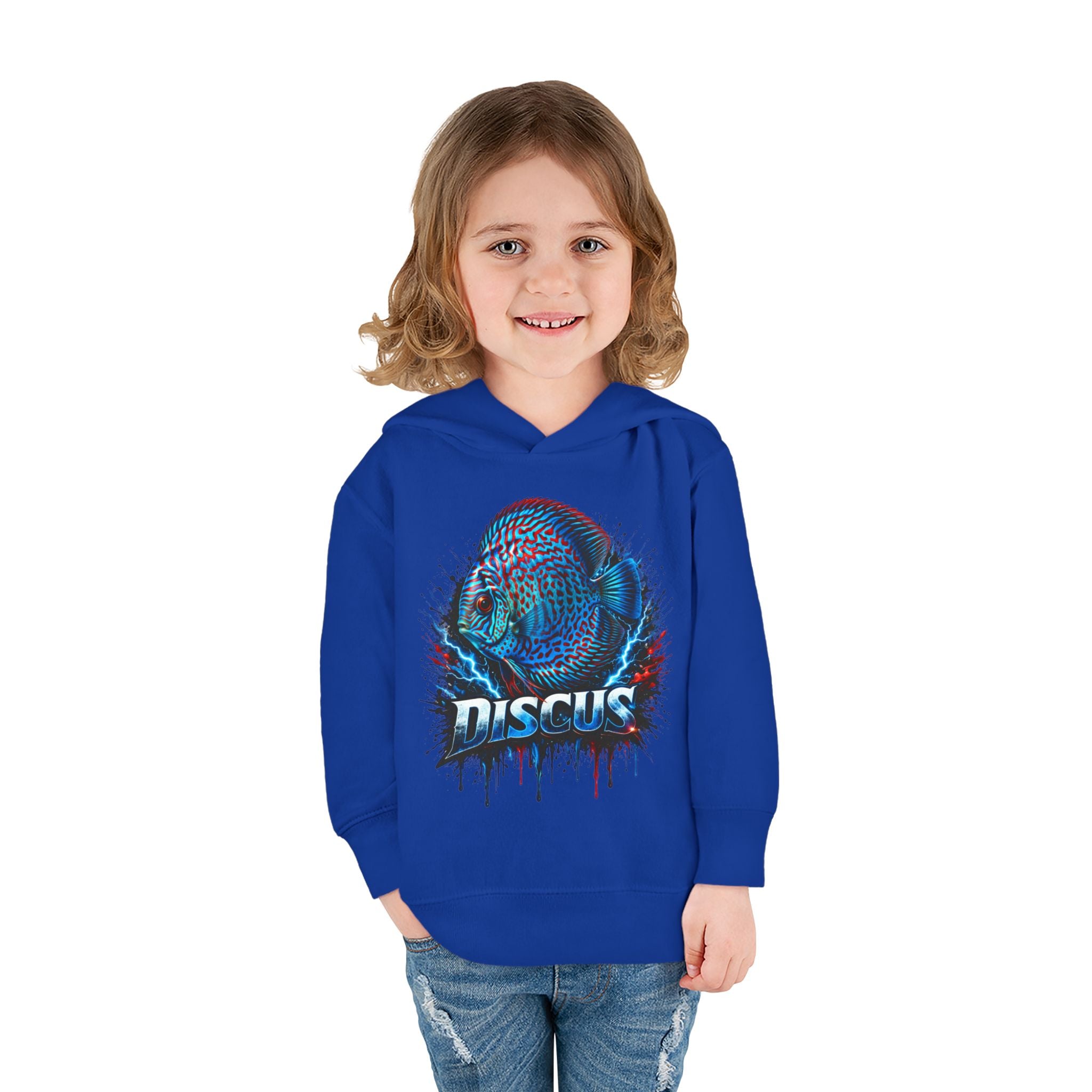 Electric Discus – Toddler Premium "Lightning" Fleece Hoodie