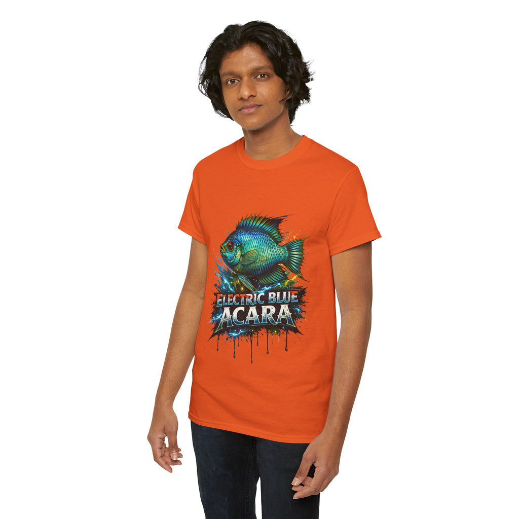 Electric Blue Acara – Premium Graphic Tee