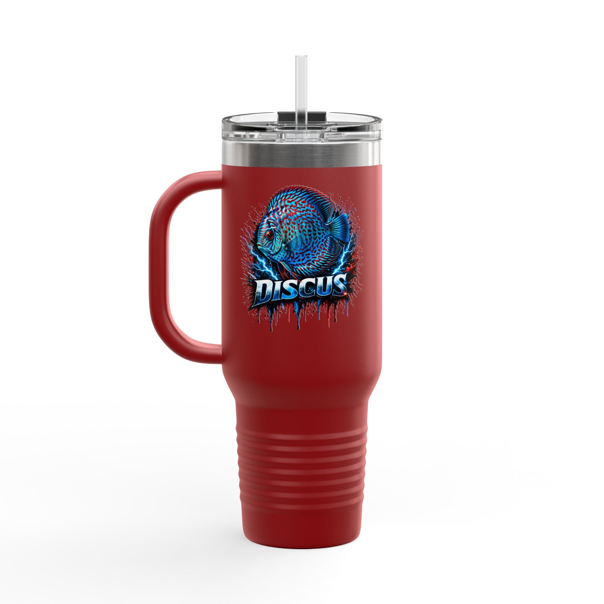 Electric Discus – 40oz Premium Insulated Travel Mug