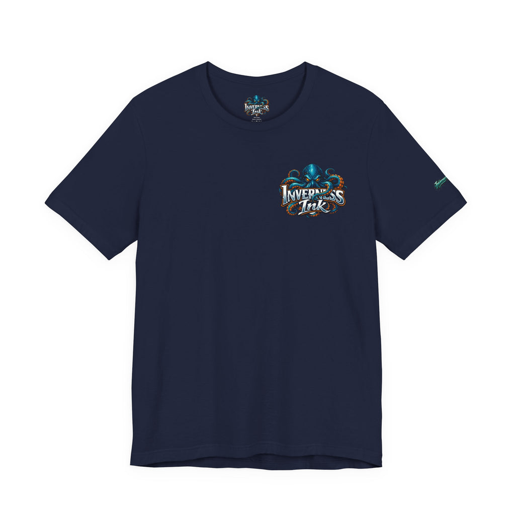Betta Fish Graphic Tee — Vibrant Blue & Pink Aquatic Art T‑Shirt