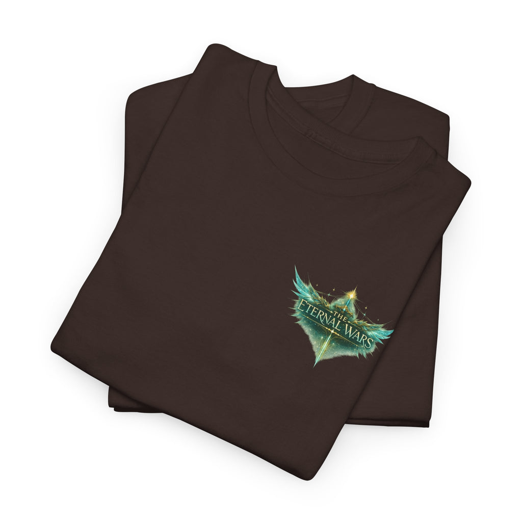 The Eternal Wars Graphic Tee – "Cambria" Winged Warrior Shirt