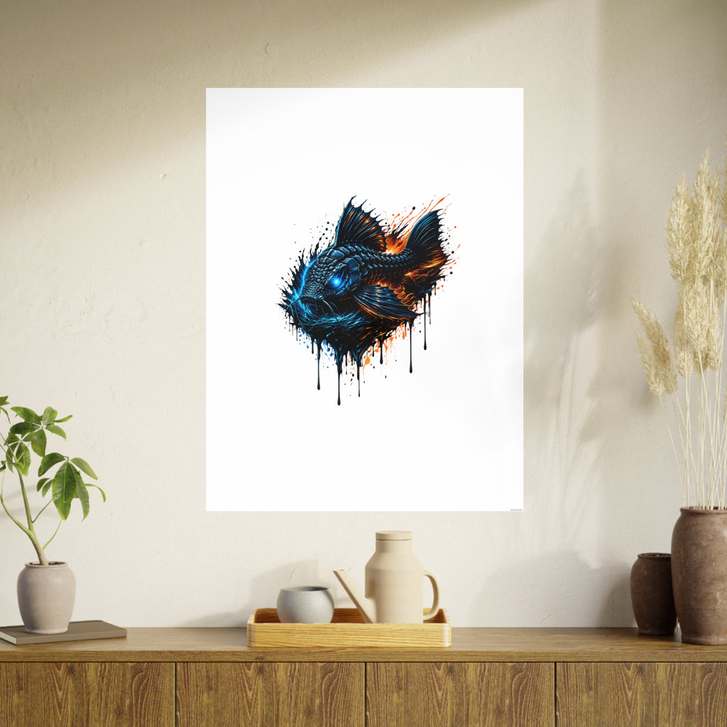 Armored Pleco L-185 – Premium Satin Photo Art Poster
