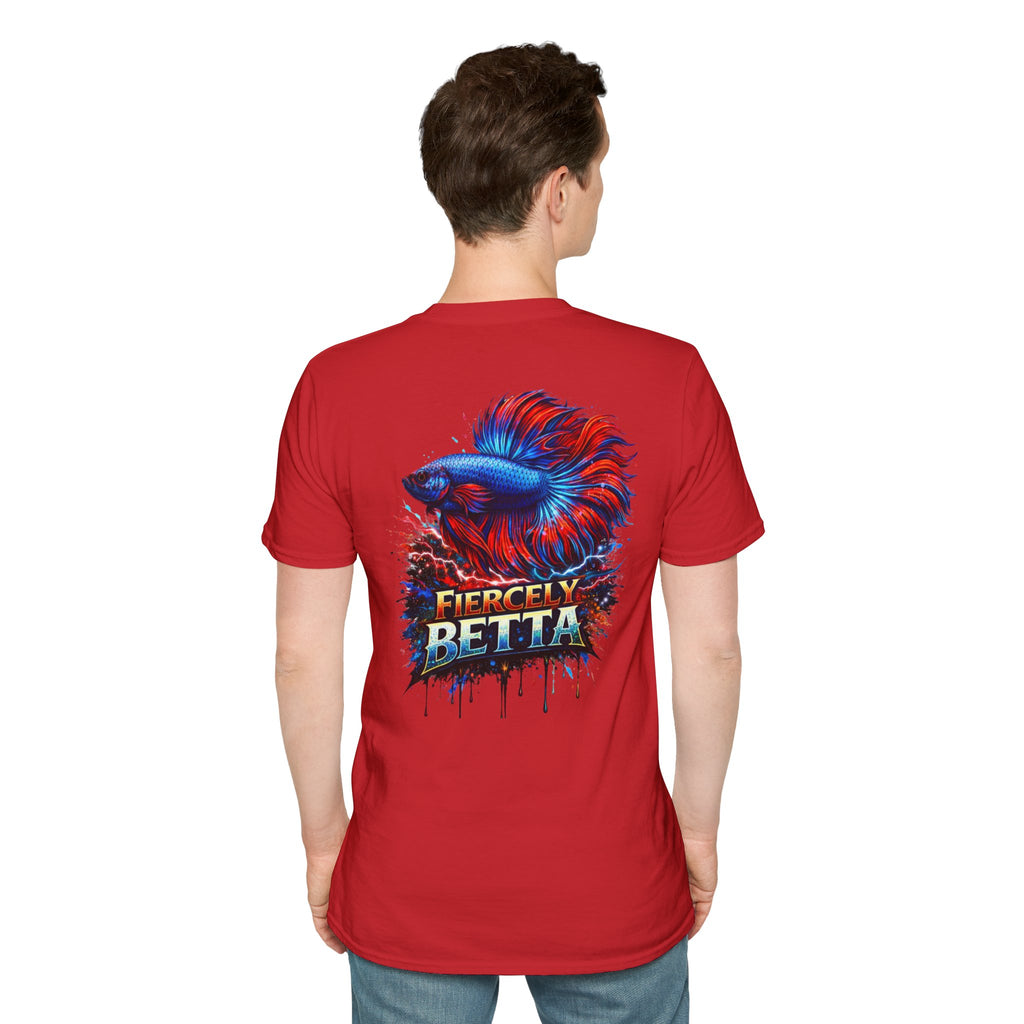 Fiercely Betta T-Shirt — Colorful Betta Fish Graphic Tee