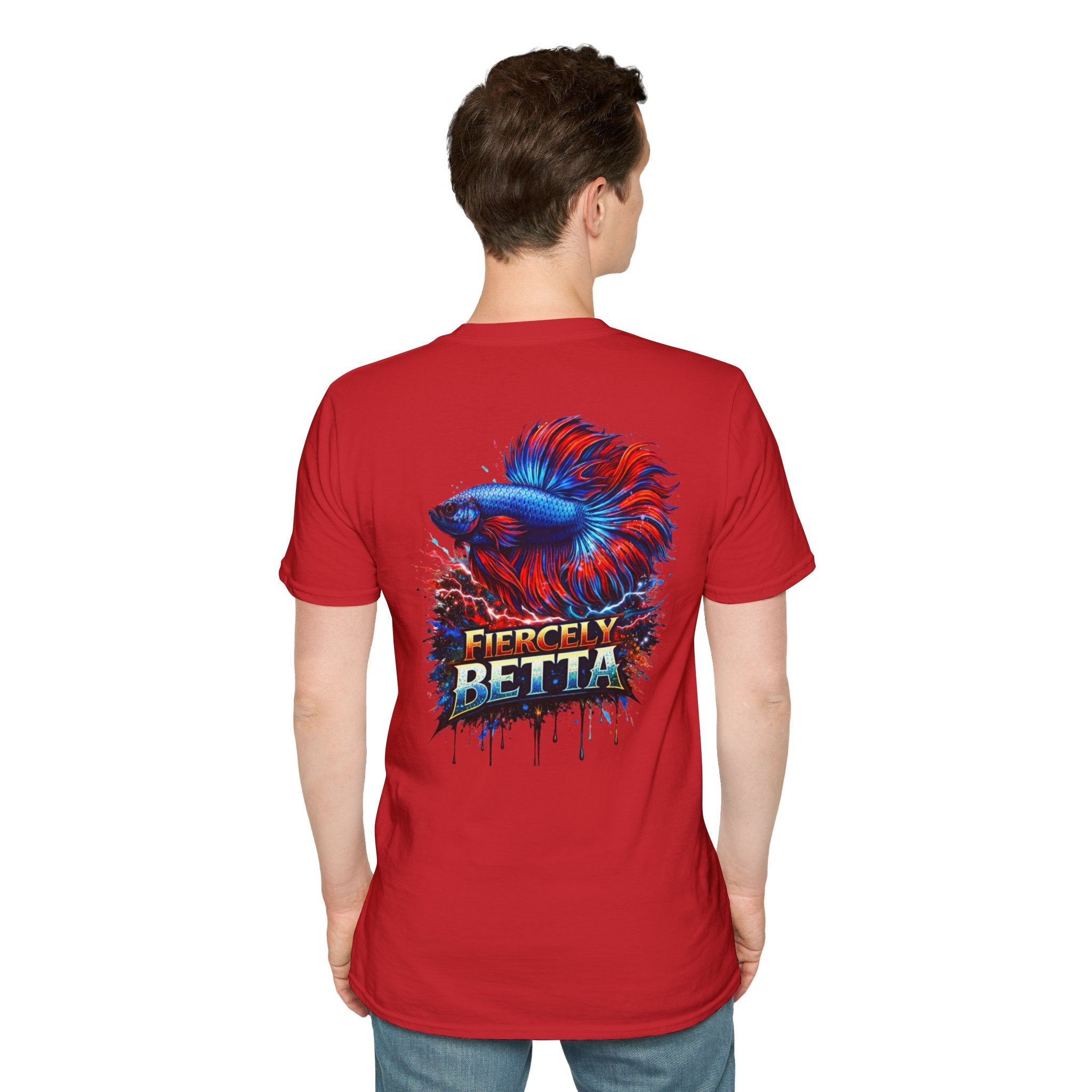 Fiercely Betta T-Shirt — Colorful Betta Fish Graphic Tee