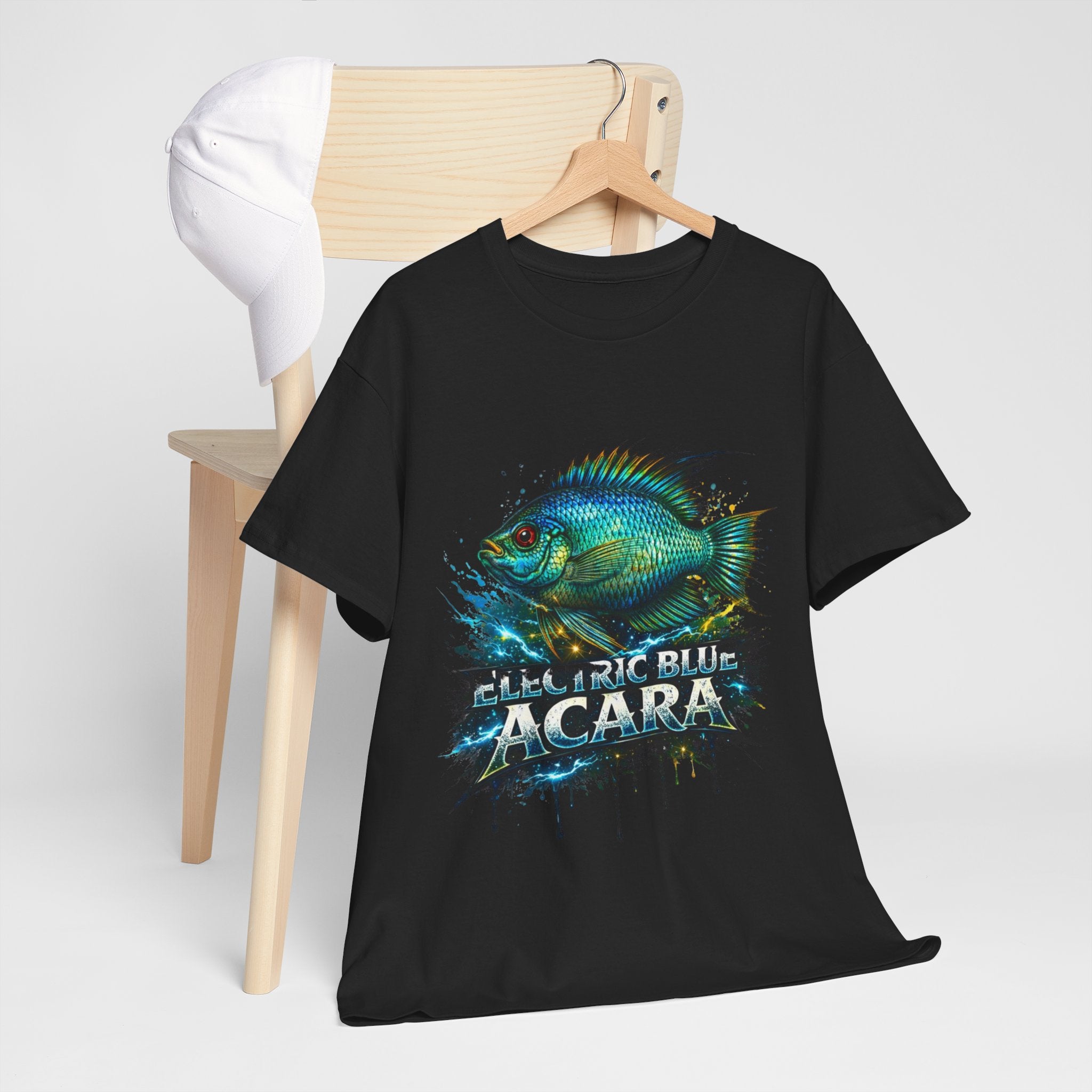 Electric Blue Acara – Premium Graphic Tee