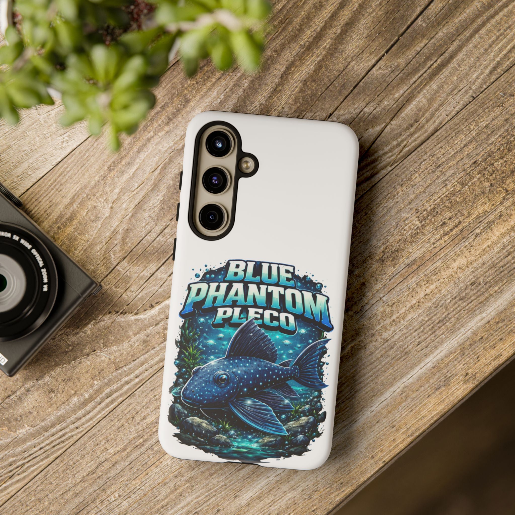 Blue Phantom Pleco Phone Case