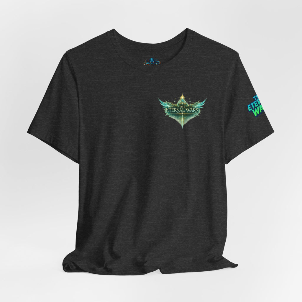 The Eternal Wars Motorcycle Tee — Cynder V Sportbike Graphic Shirt