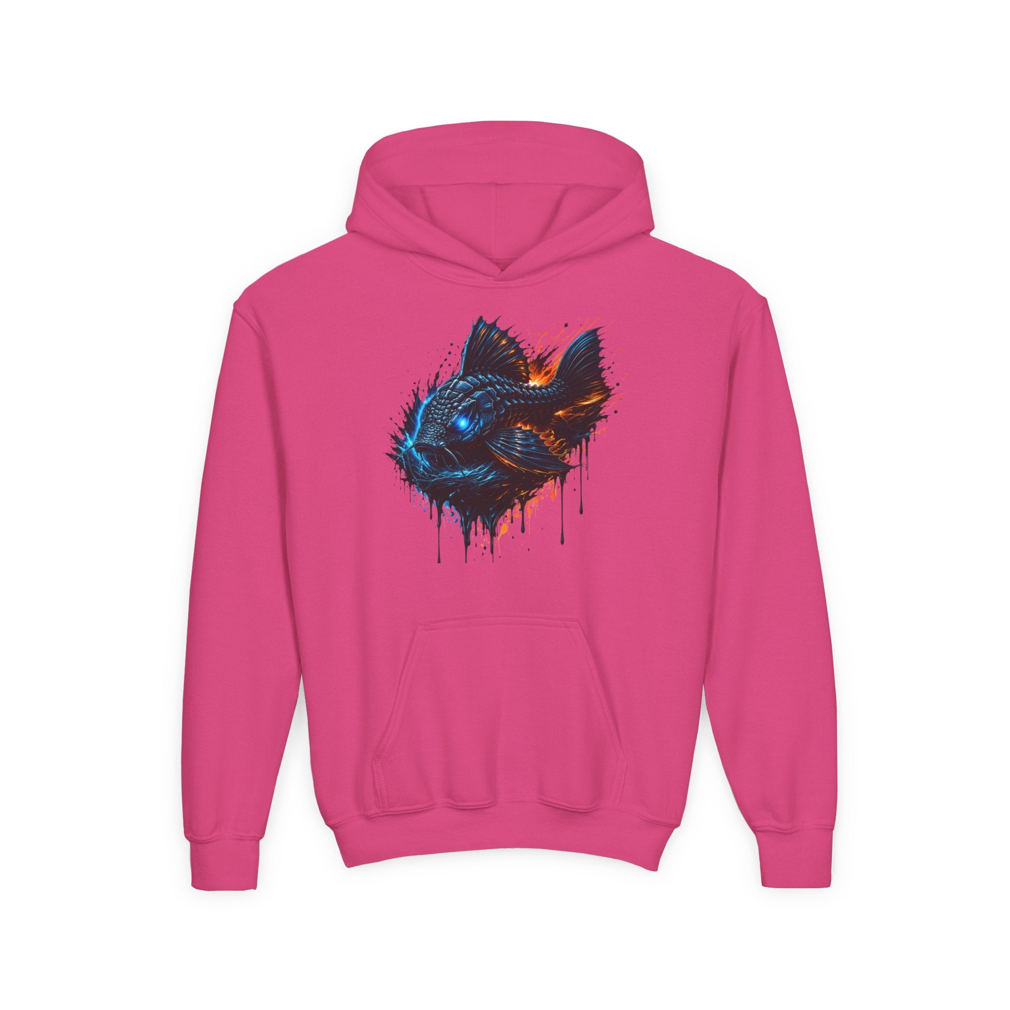 Armored Pleco L-185 – Youth Premium Hooded Sweatshirt