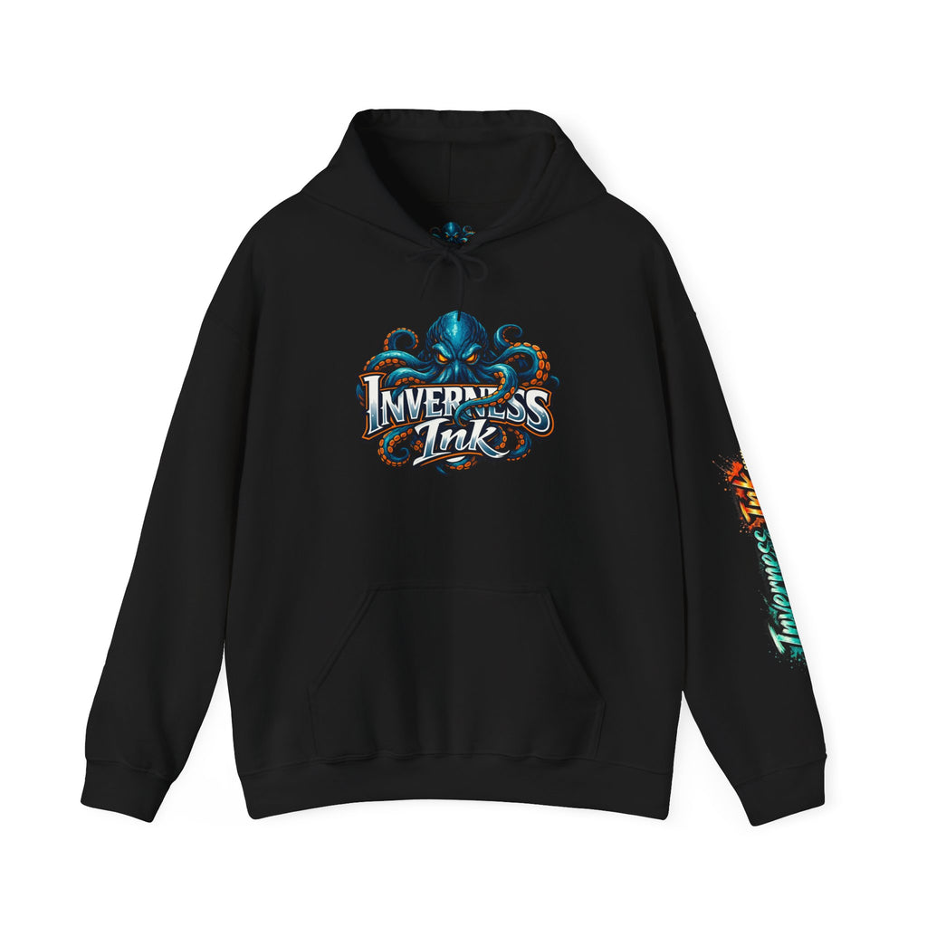 Electric Paint Betta — Artisan Series Hoodie — Inverness Ink Graphic Pullover