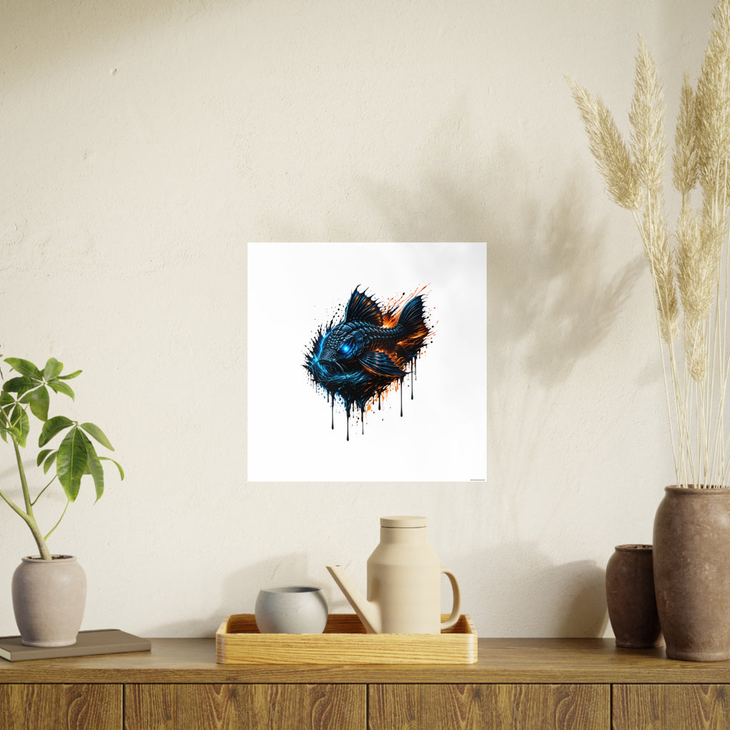 Armored Pleco L-185 – Premium Satin Photo Art Poster