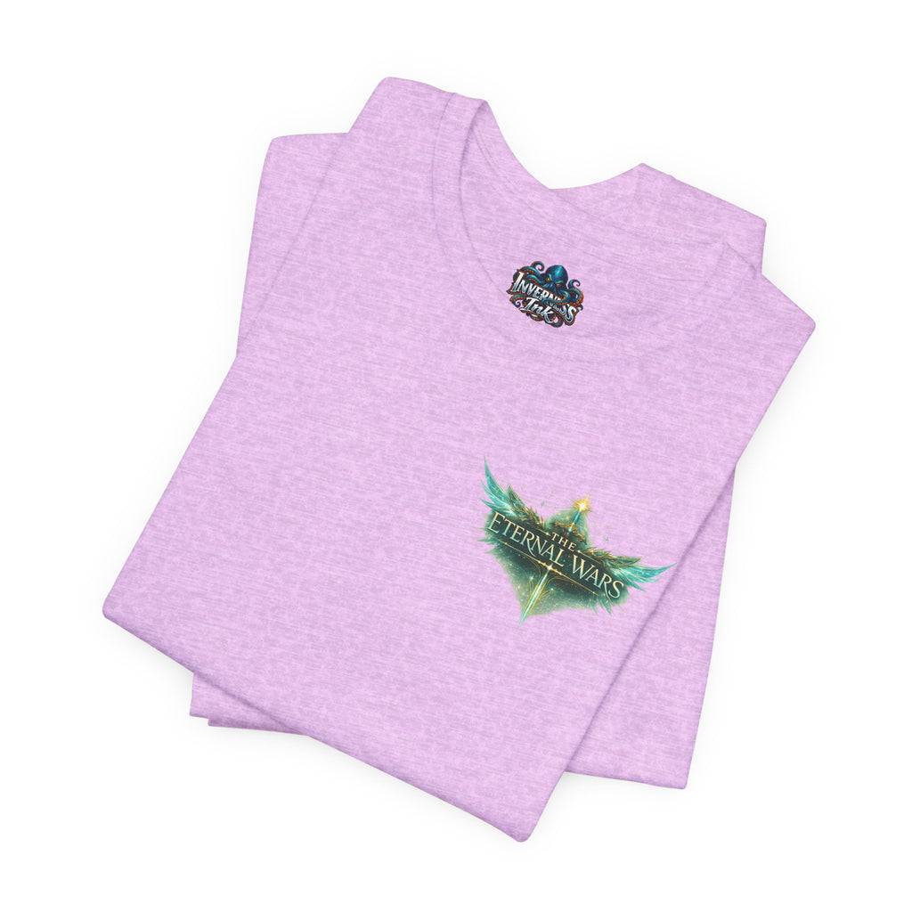 The Eternal Wars Motorcycle Tee — Cynder V Sportbike Graphic Shirt