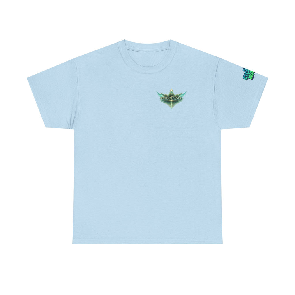 The Eternal Wars Graphic Tee – "Cambria" Winged Warrior Shirt